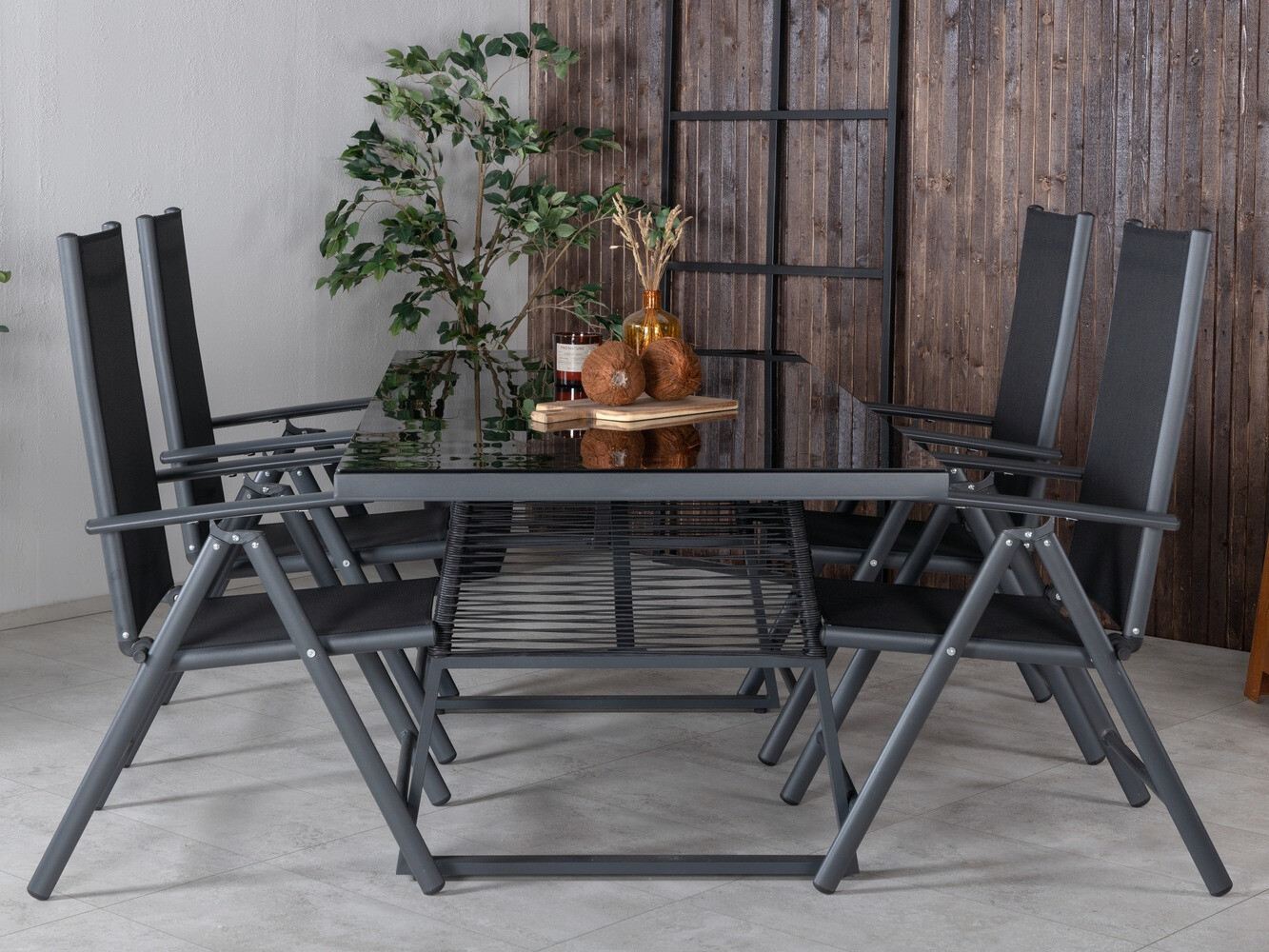 Asztal és szék garnitúra Dallas 1041