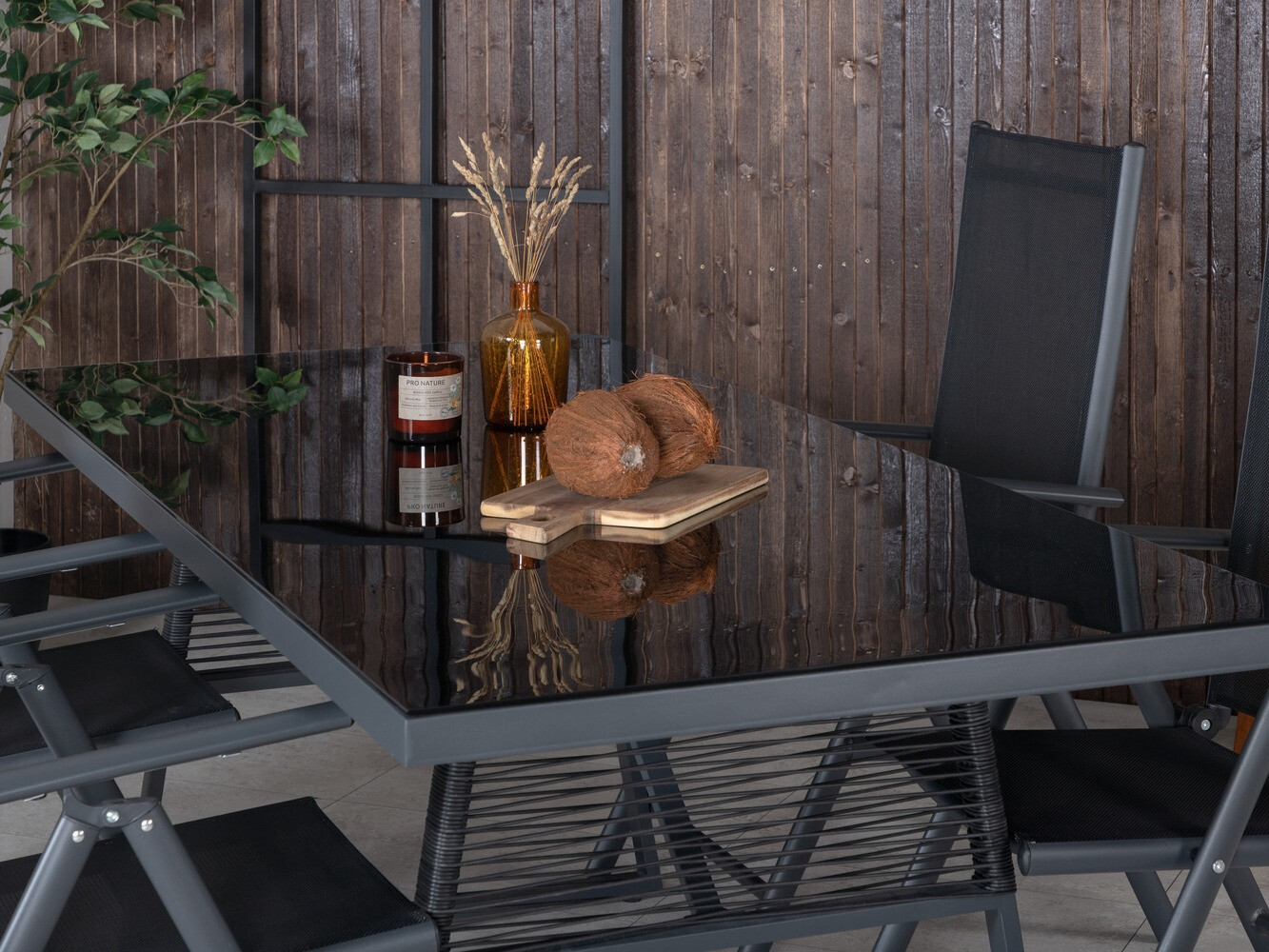 Asztal és szék garnitúra Dallas 1041