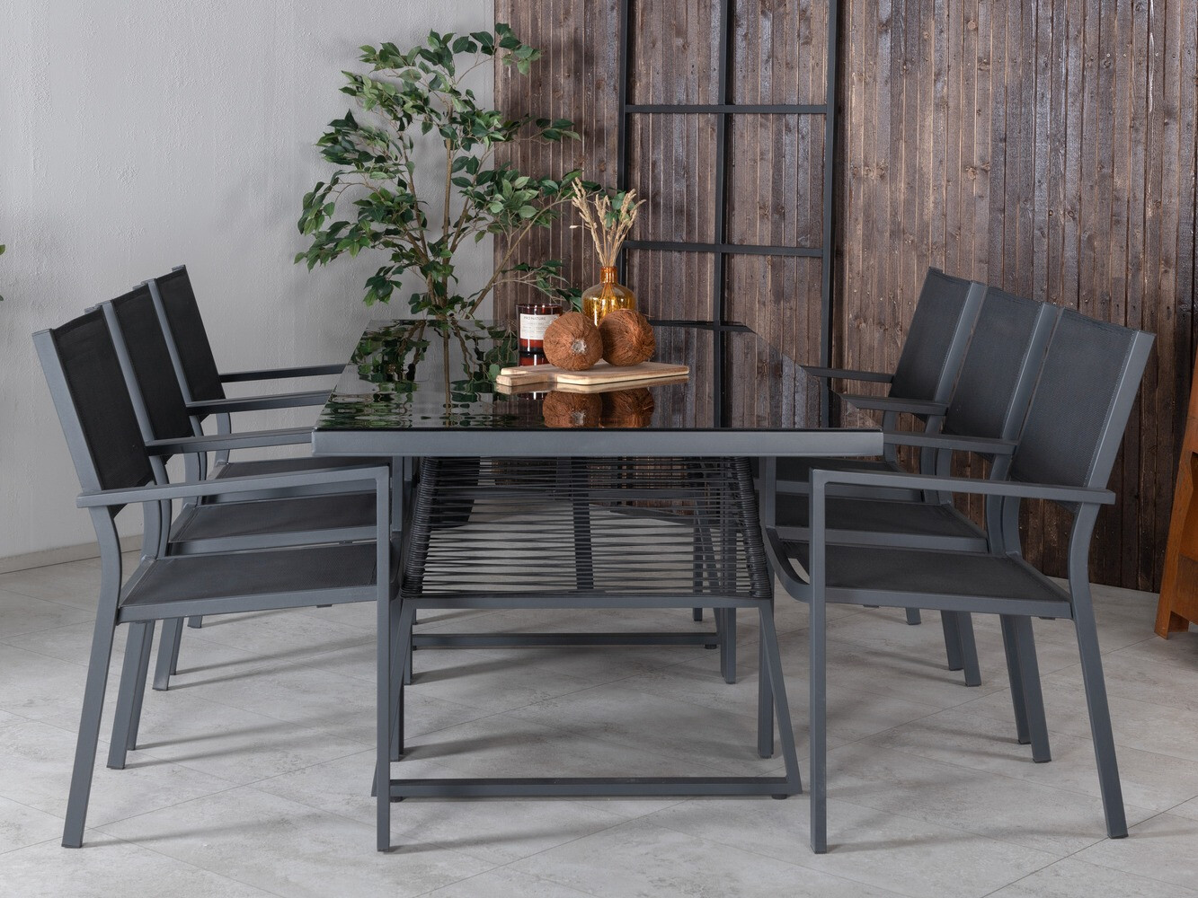 Asztal és szék garnitúra Dallas 1043