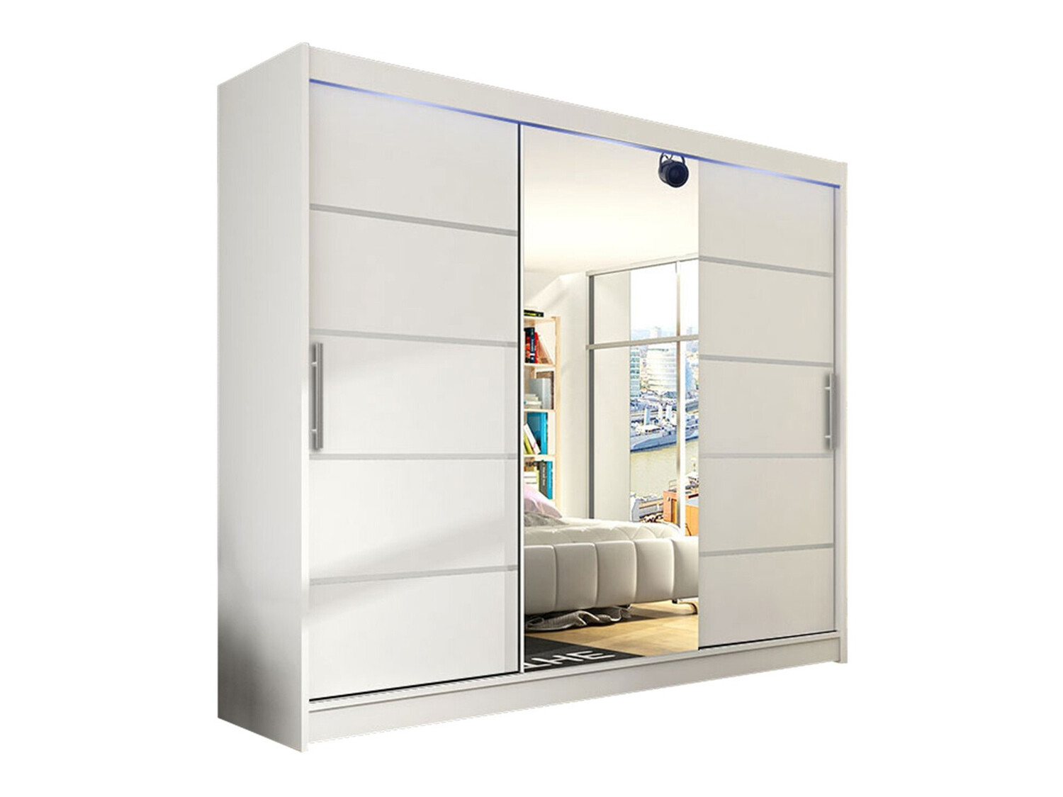 Gardróbszekrény Closico Ordo VI (Fehér)