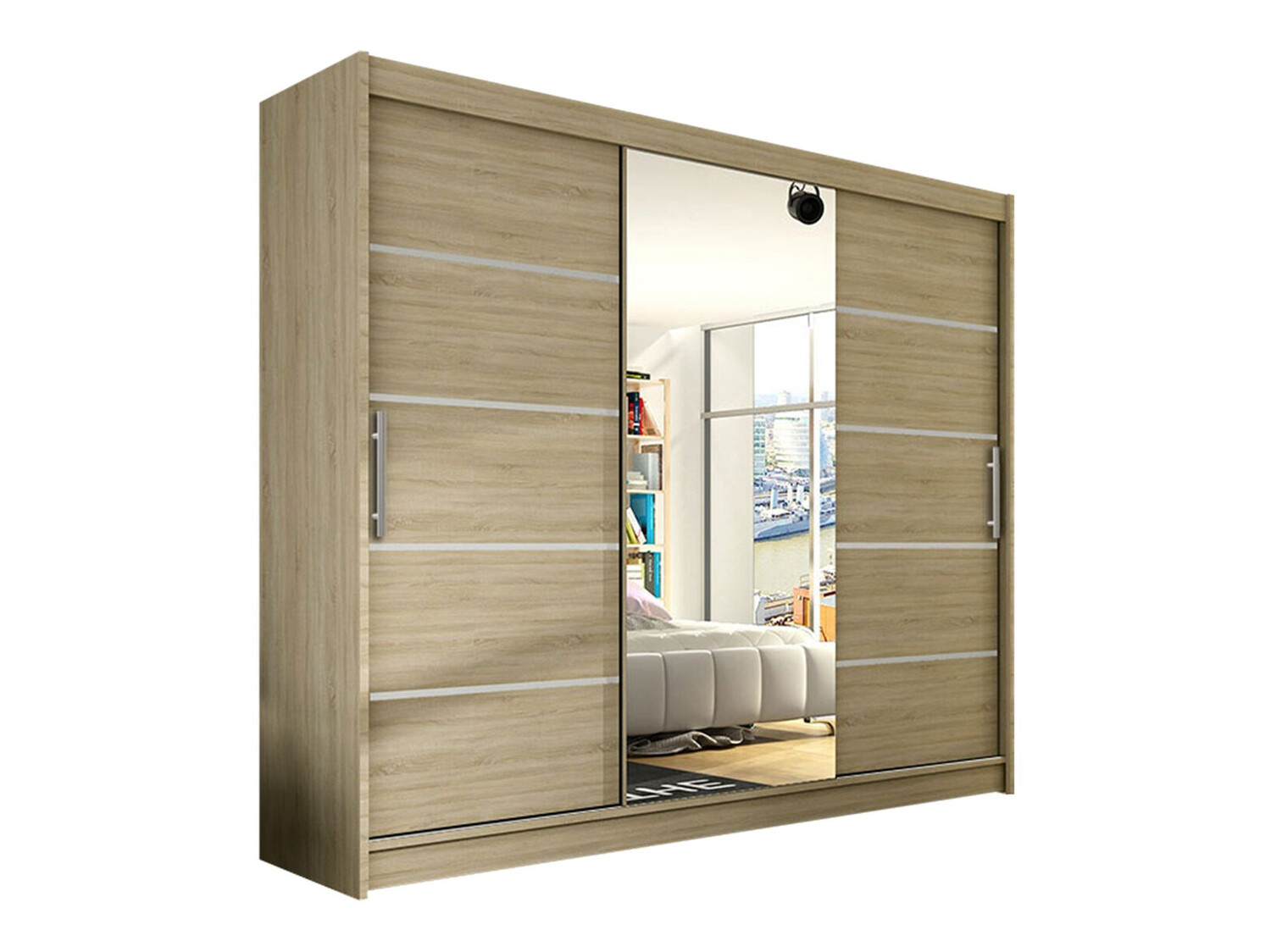 Gardróbszekrény Closico Ordo VI (Sonoma tölgy)