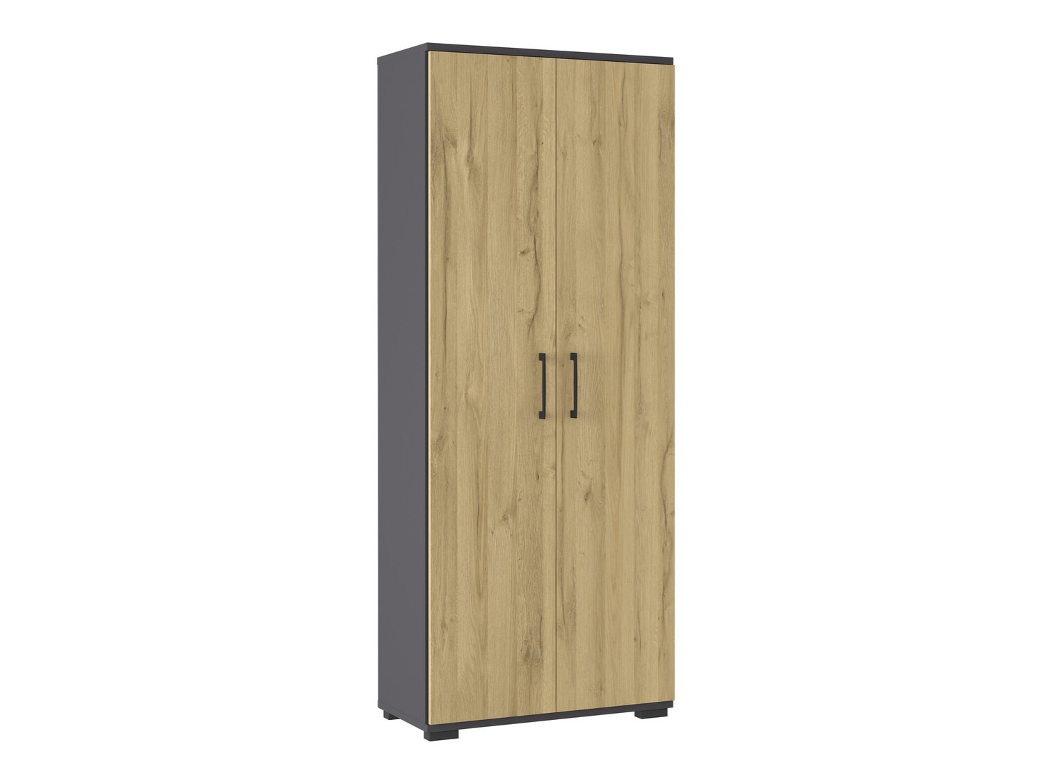 Könyvespolc Lartesi 104 (Grafit + Grandson tölgy)