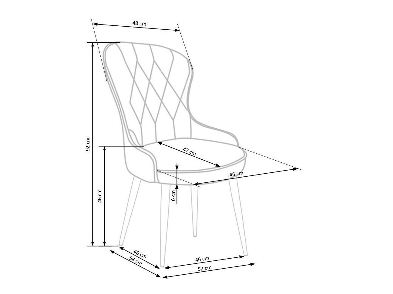 Szék Houston 734 (Szürke)