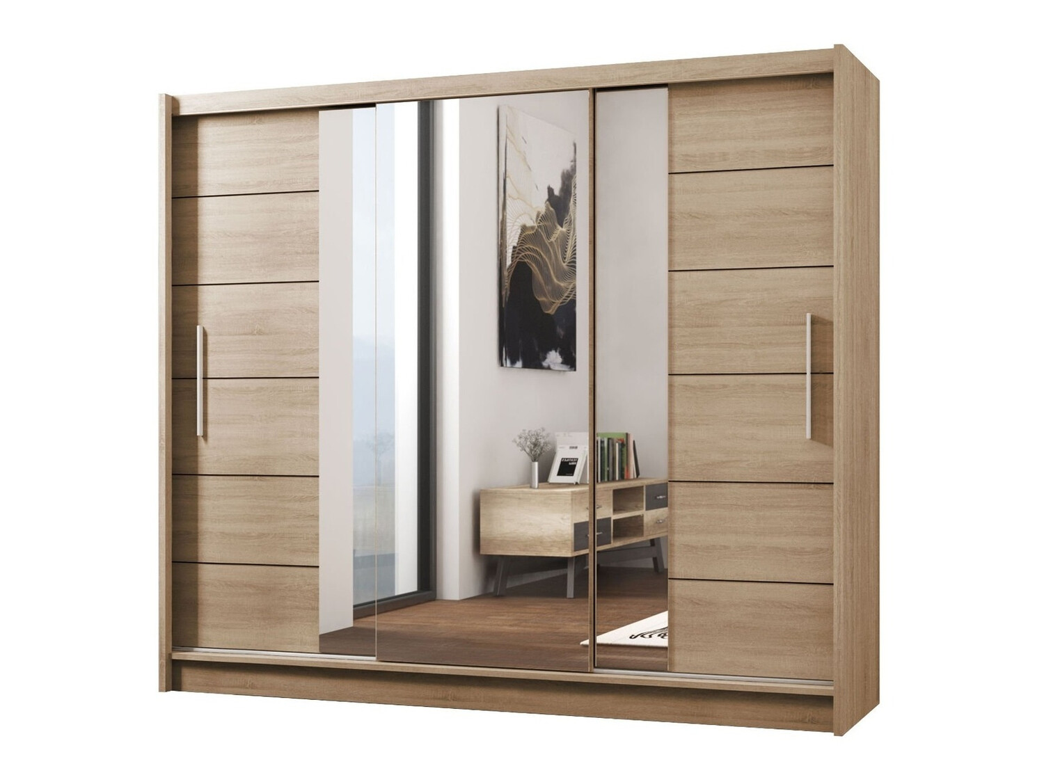 Gardróbszekrény Honolulu 119 (Sonoma tölgy)