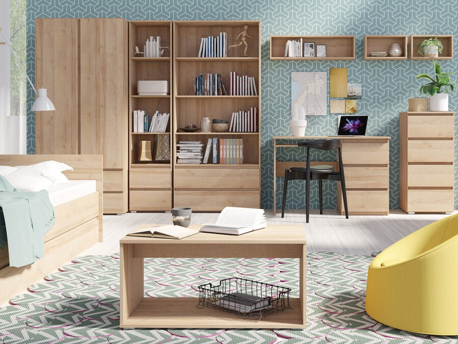 Könyvespolc Cirdora 102 (Sonoma tölgy)