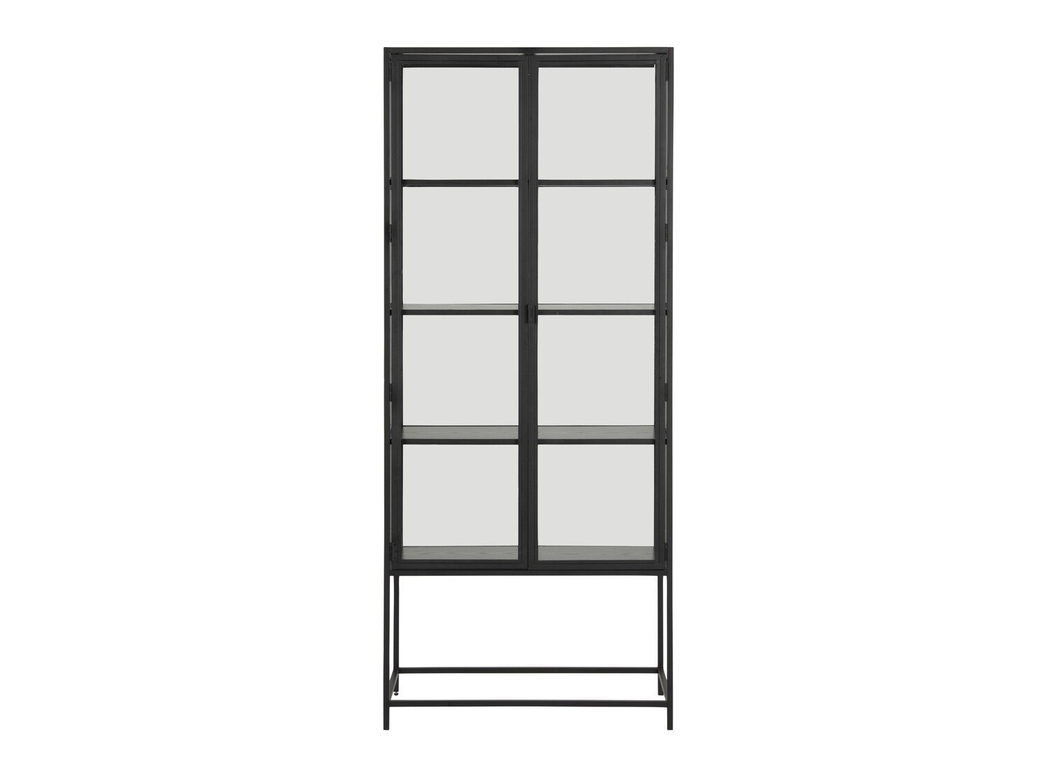 Könyvespolc Norsica Sevferi 142 (Fekete hamu + Fekete)