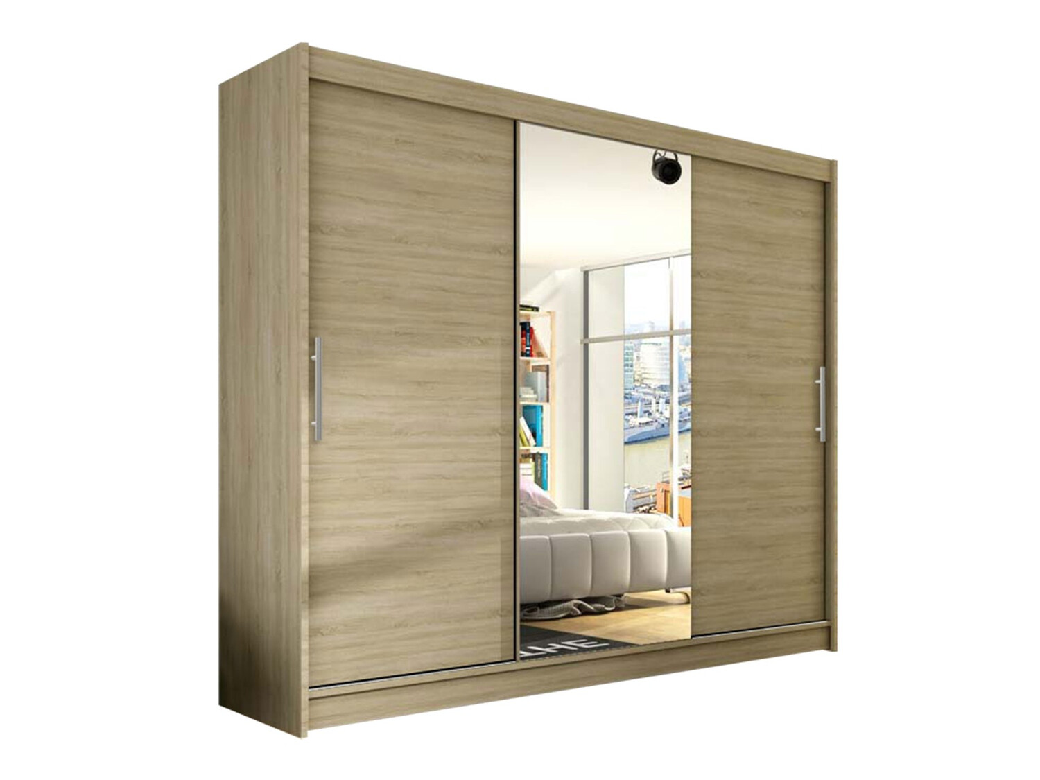 Gardróbszekrény Closico Ordo I (Sonoma tölgy)