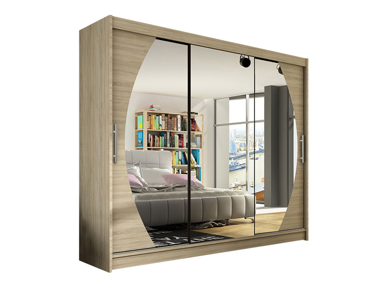 Gardróbszekrény Closico Ordo V (Sonoma tölgy)