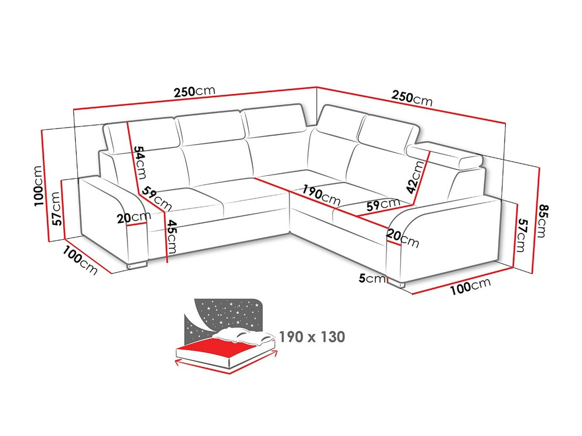 Sarokkanapé Ovos I (Crown 18)