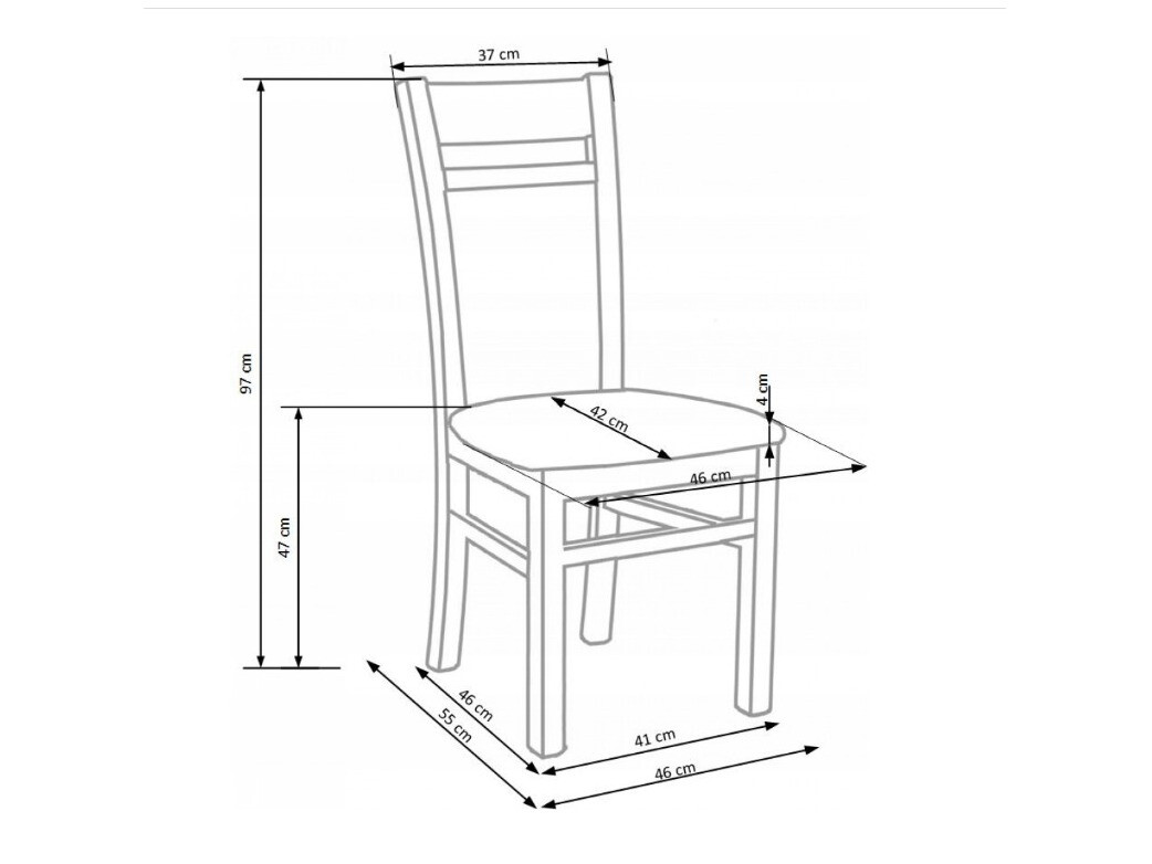 Szék Houston 260 (Dió + Krém)