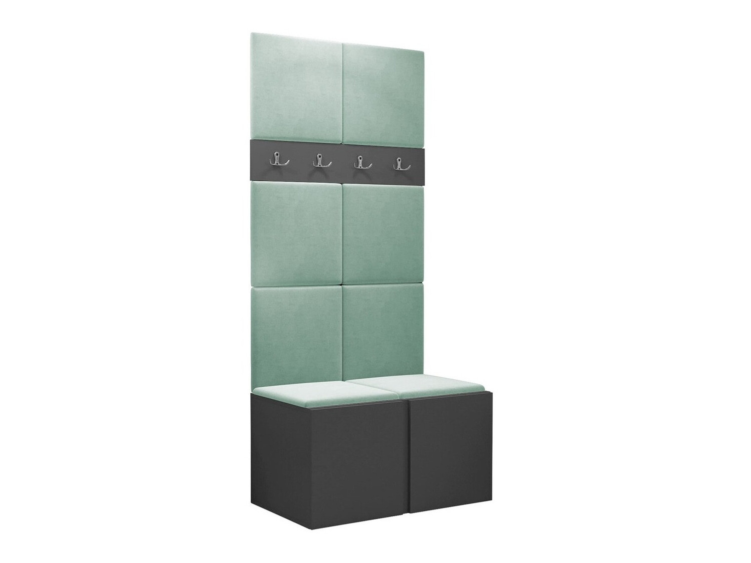 Előszoba garnitúra Hartford 267 (Grafit)