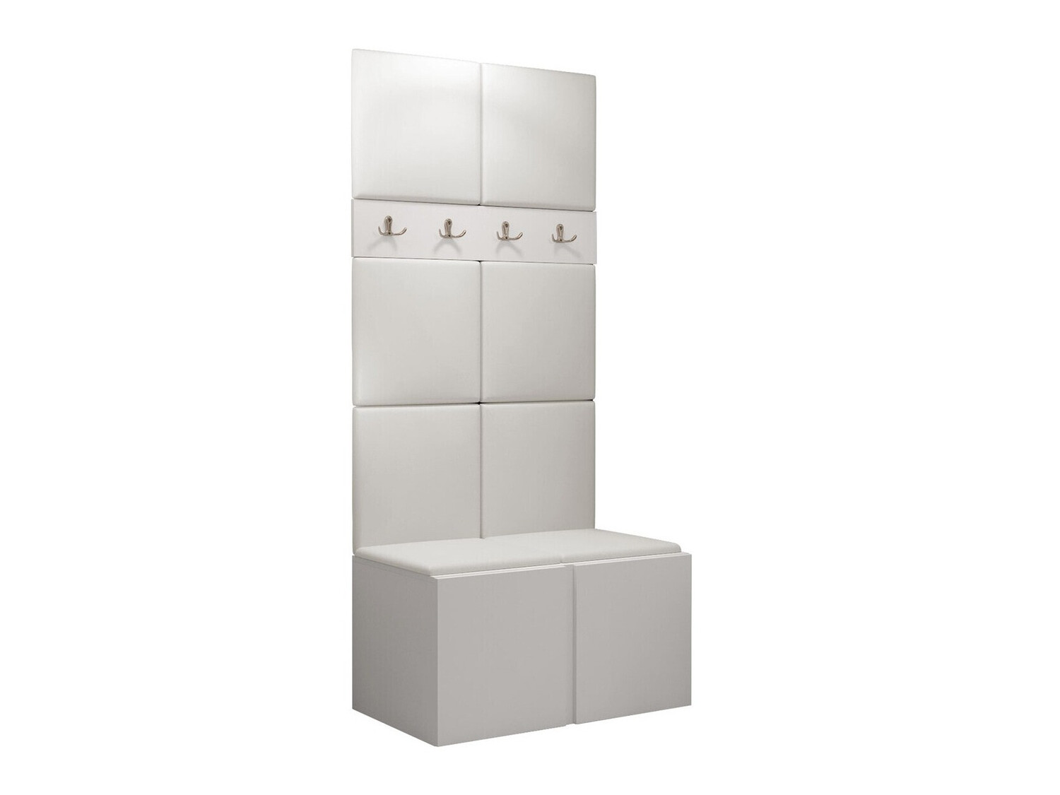 Előszoba garnitúra Pinis IV (Fehér)