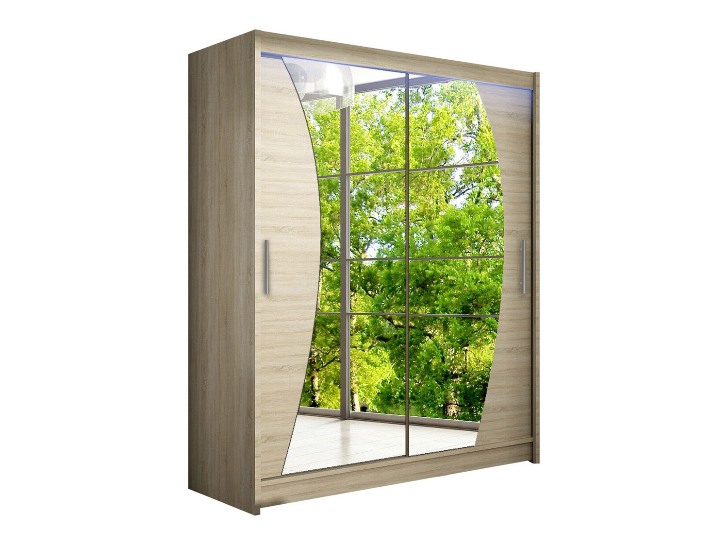 Gardróbszekrény Closico Camera X (Sonoma tölgy)