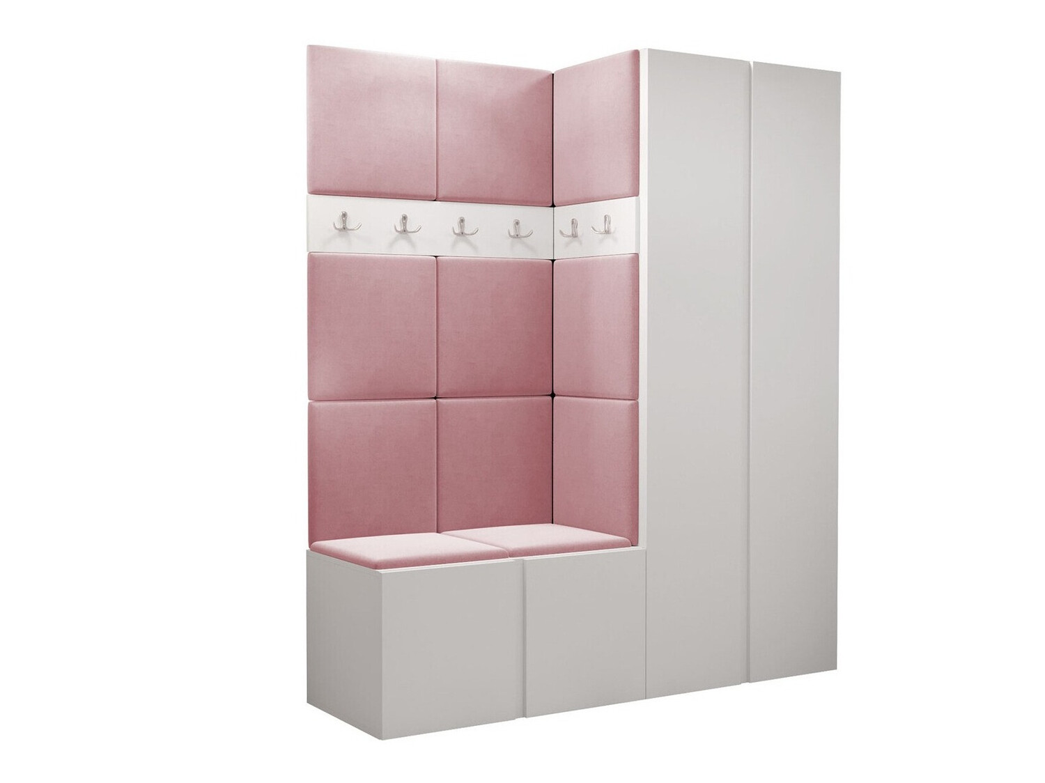 Előszoba garnitúra Hartford 266 (Fehér)