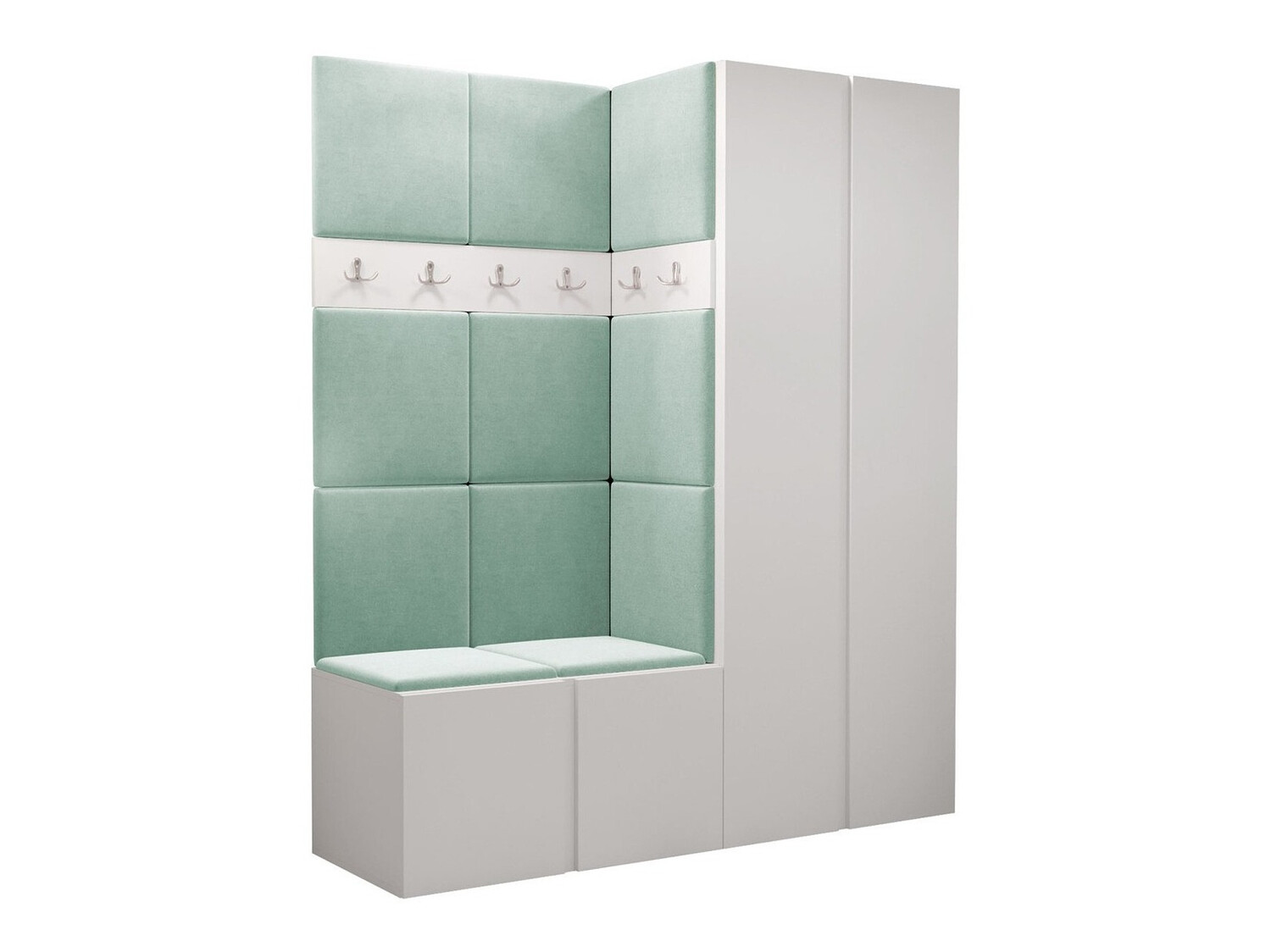 Előszoba garnitúra Hartford 266 (Fehér)