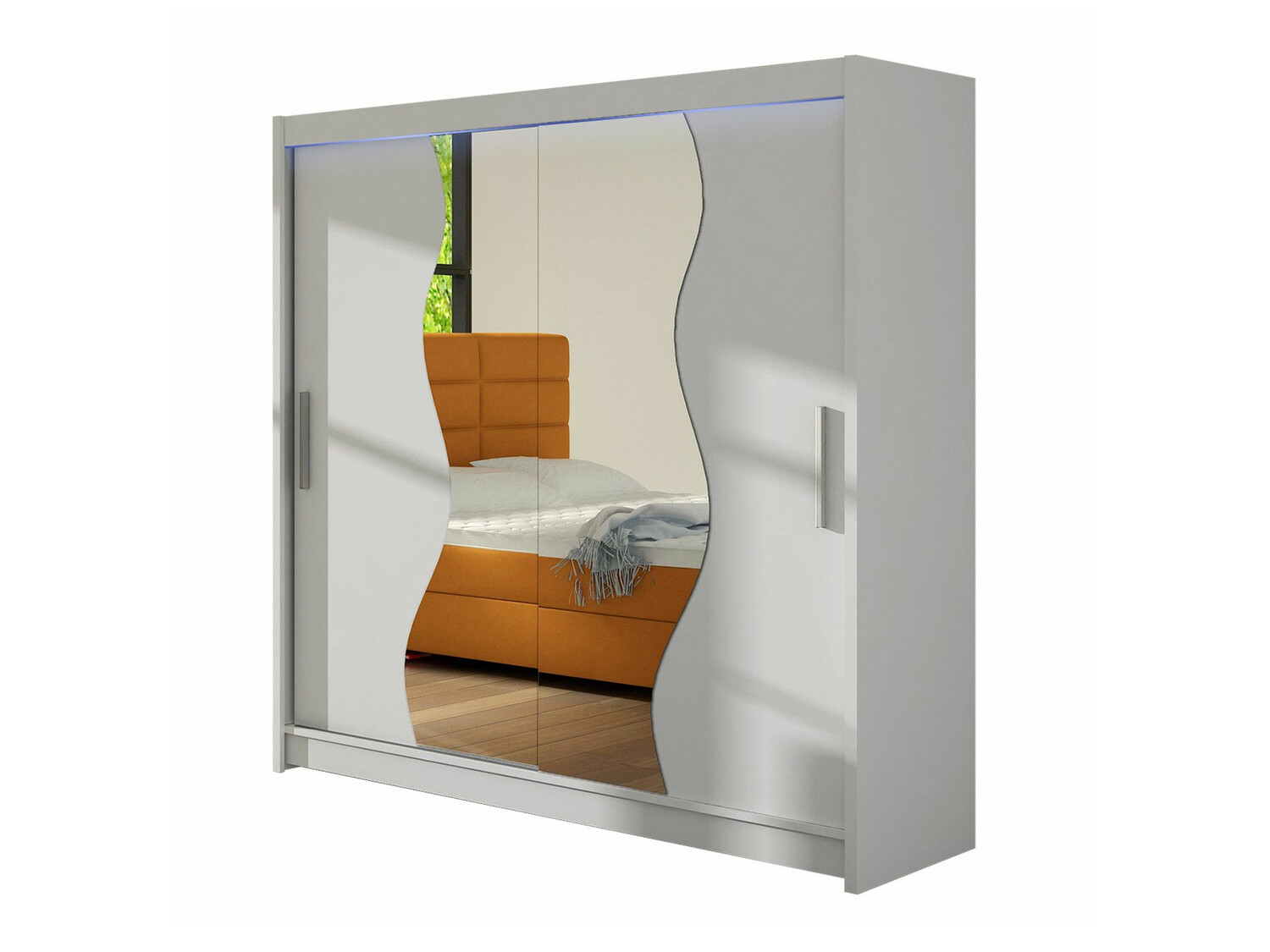 Gardróbszekrény Closico Area (Fehér)