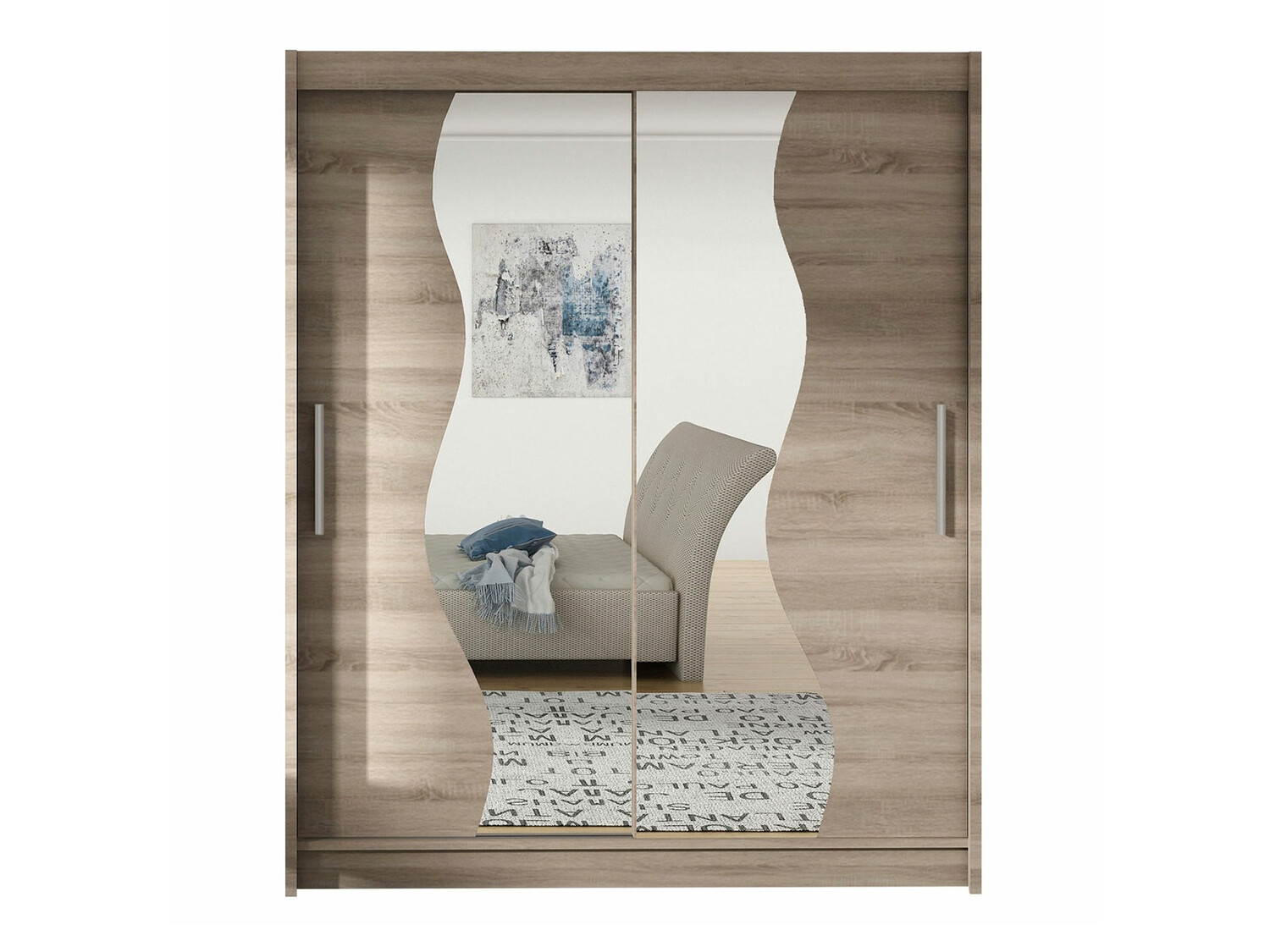 Gardróbszekrény Closico Camera S (Triufel tölgy)