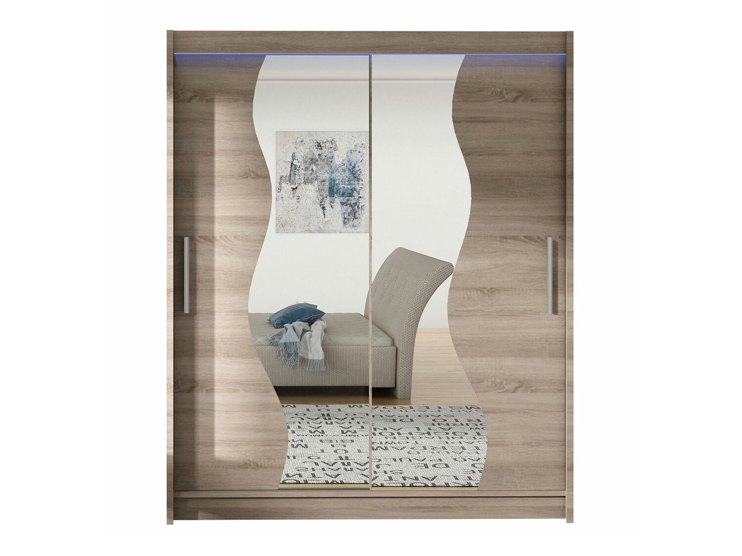 Gardróbszekrény Closico Camera S (Triufel tölgy)