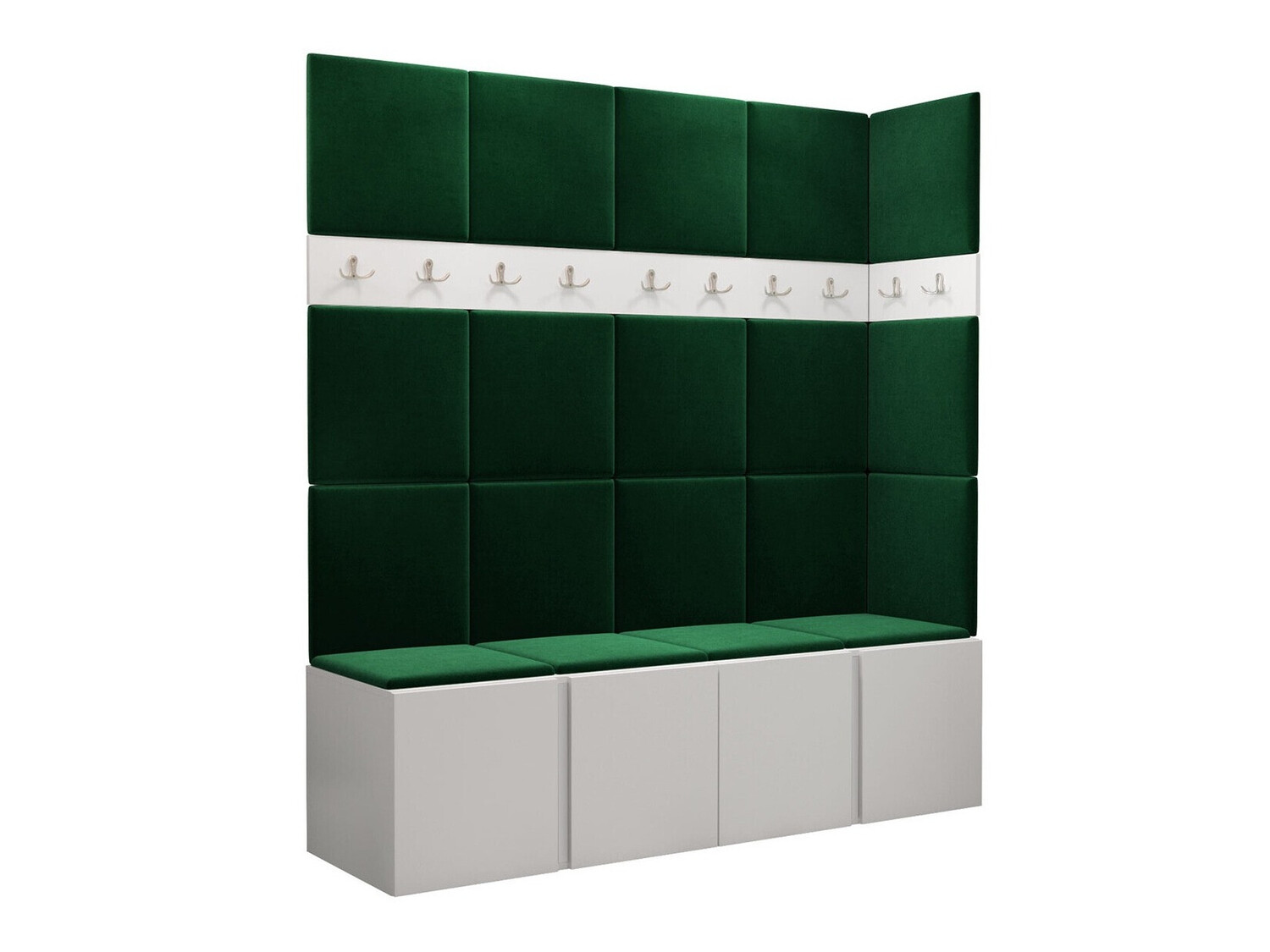 Előszoba garnitúra Hartford 265 (Fehér)