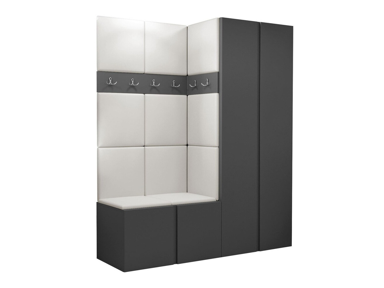 Előszoba garnitúra Hartford 266 (Grafit)