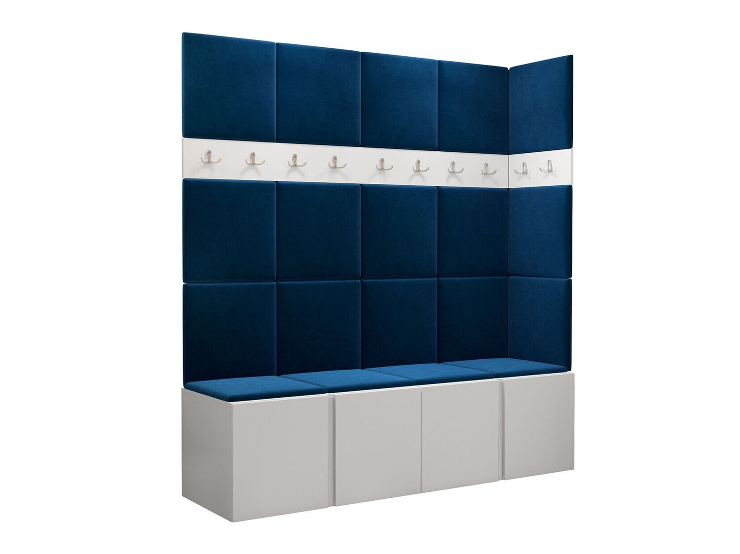 Előszoba garnitúra Pinis II (Fehér)