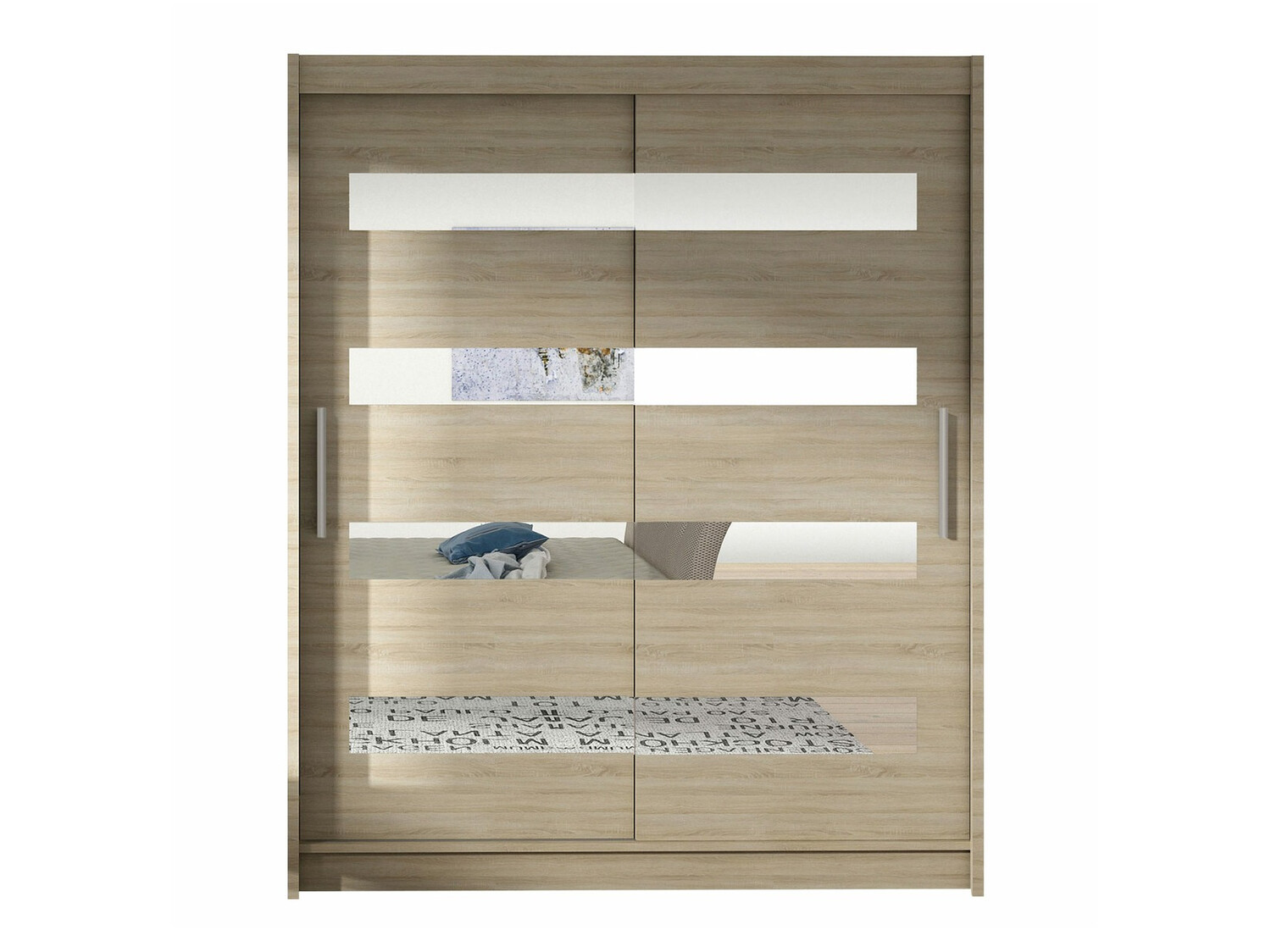 Gardróbszekrény Closico Camera XIII (Sonoma tölgy)