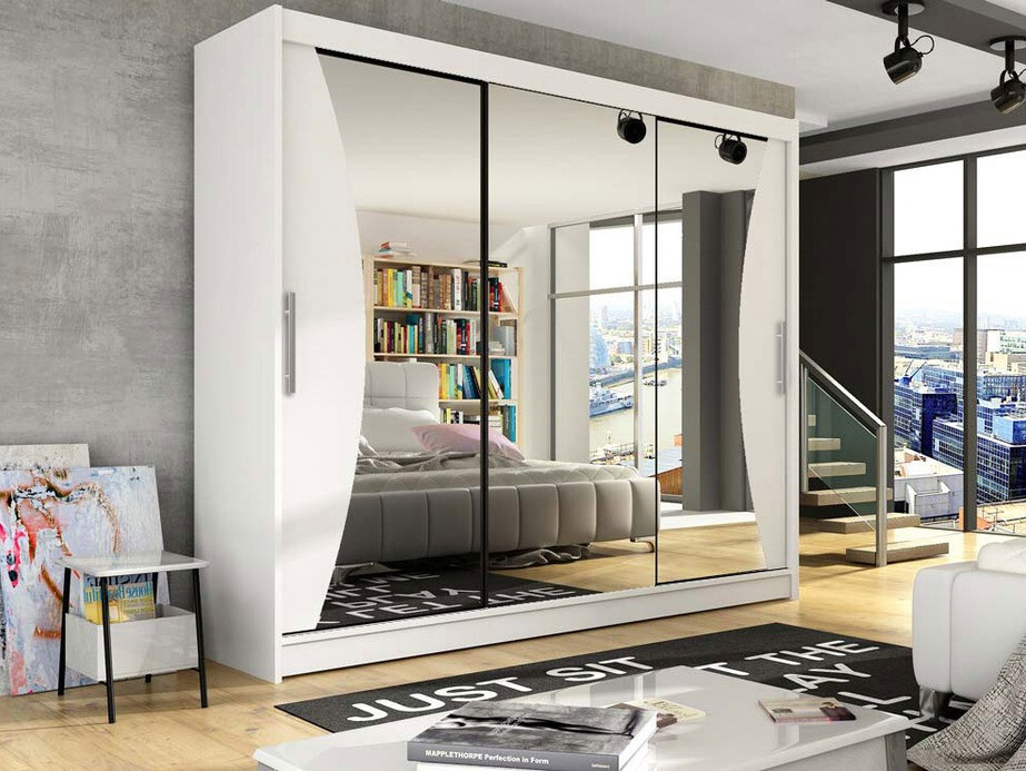 Gardróbszekrény Closico Ordo IV (Fehér)