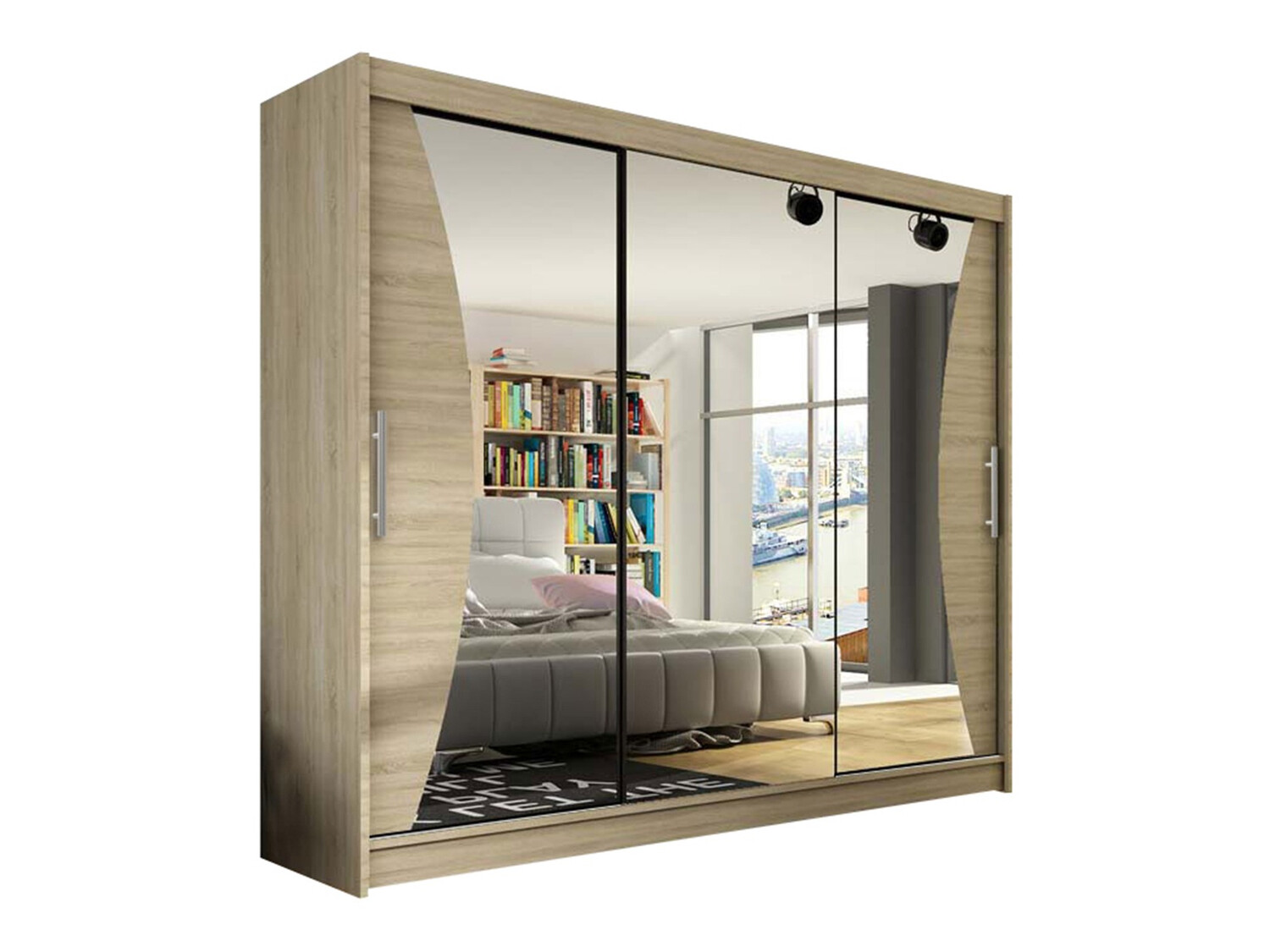 Gardróbszekrény Closico Ordo IV (Sonoma tölgy)