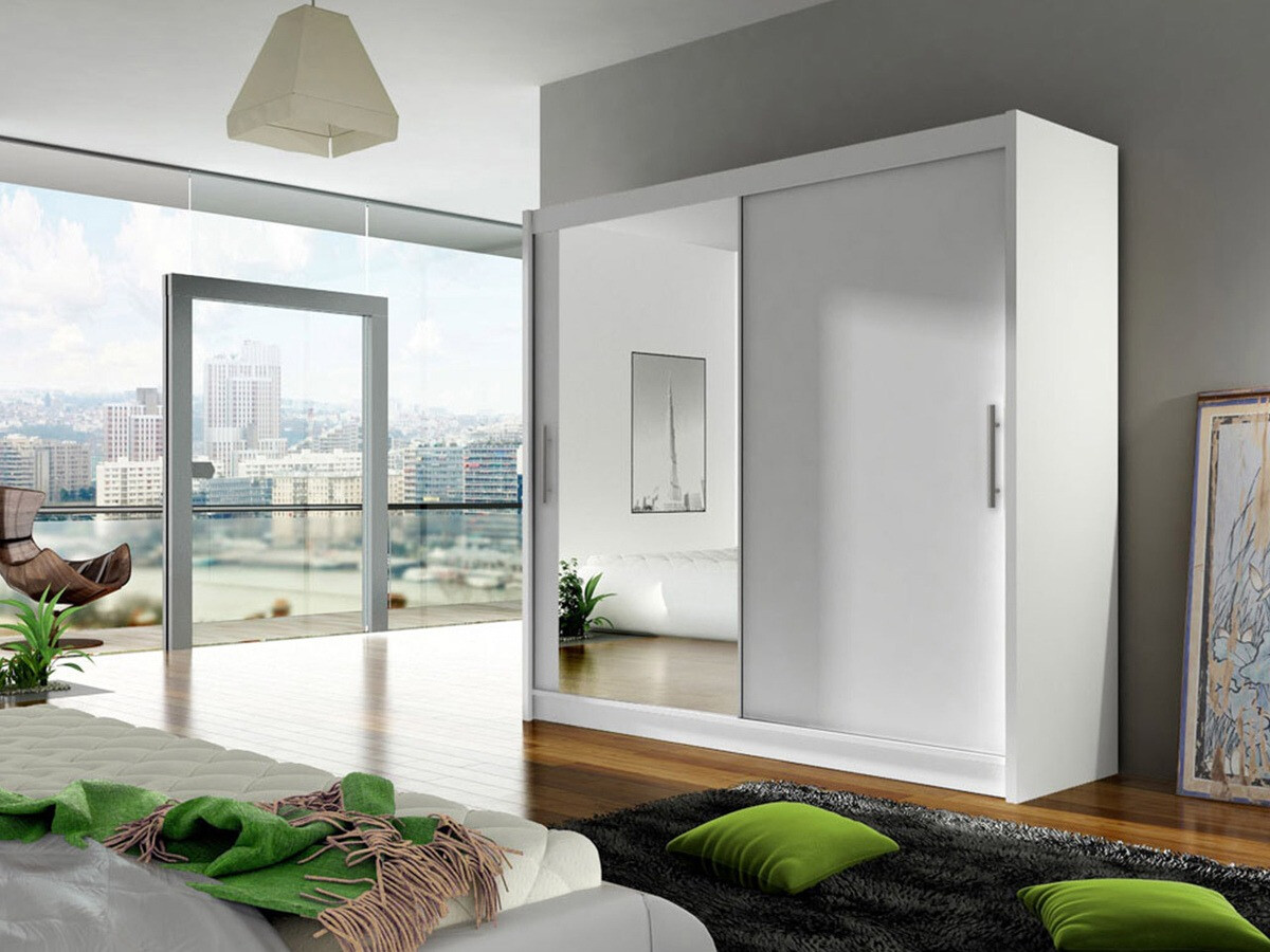 Gardróbszekrény Closico Pallor VI (Fehér)