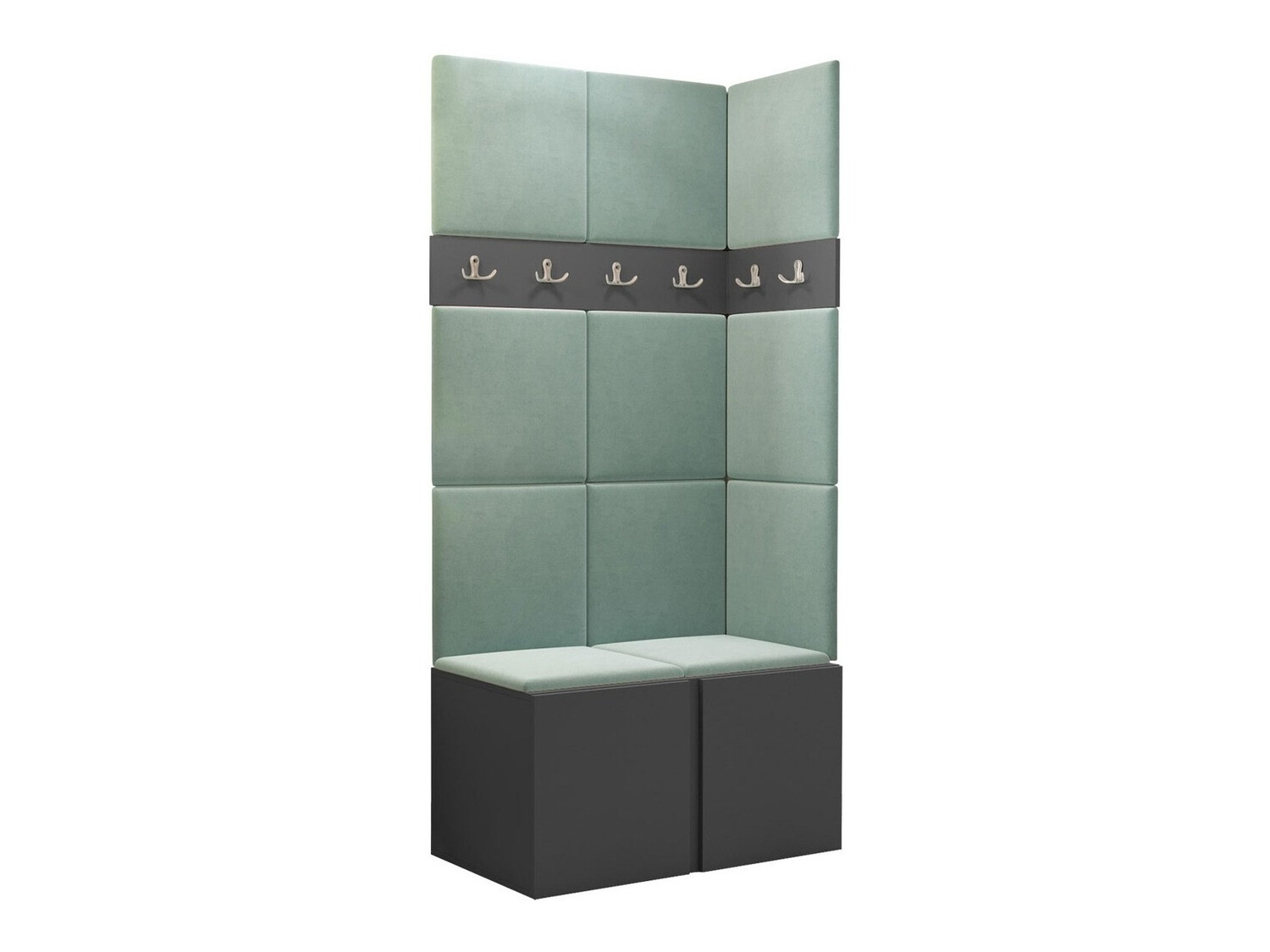 Előszoba garnitúra Hartford 264 (Grafit)