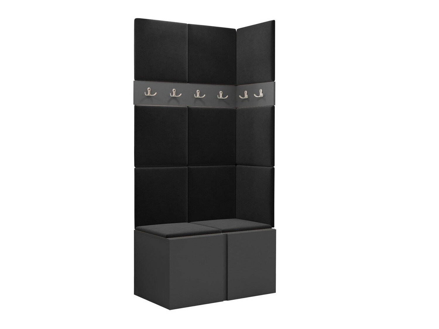 Előszoba garnitúra Hartford 264 (Grafit)