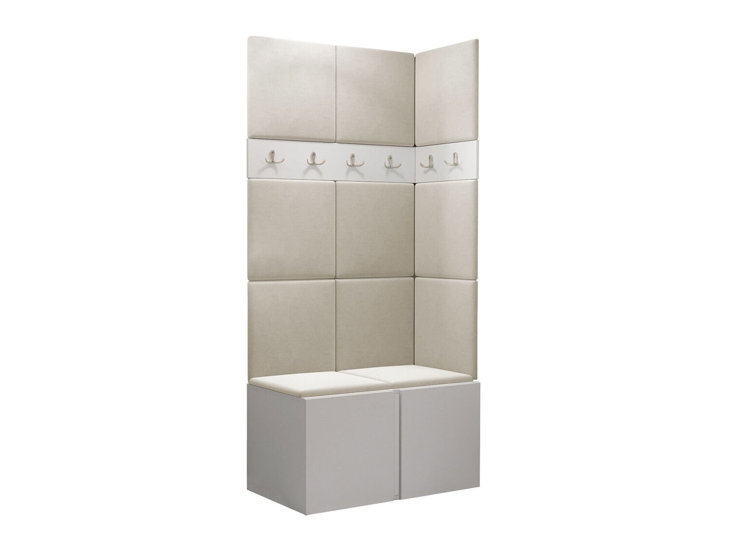 Előszoba garnitúra Pinis I (Fehér)