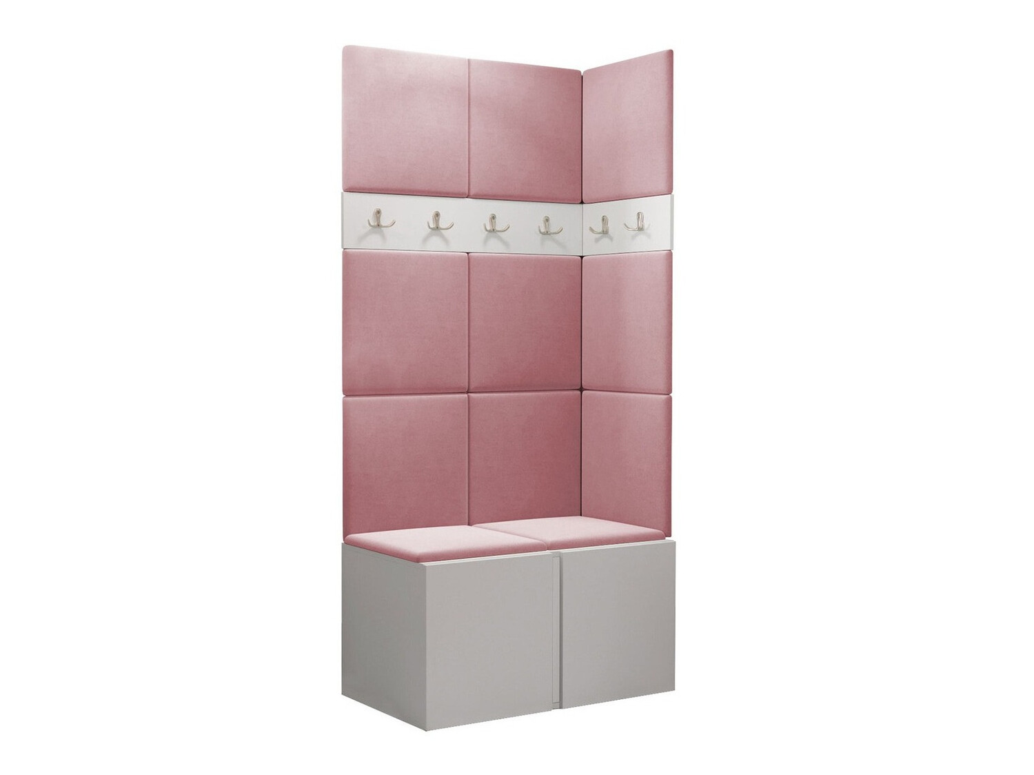 Előszoba garnitúra Pinis I (Fehér)