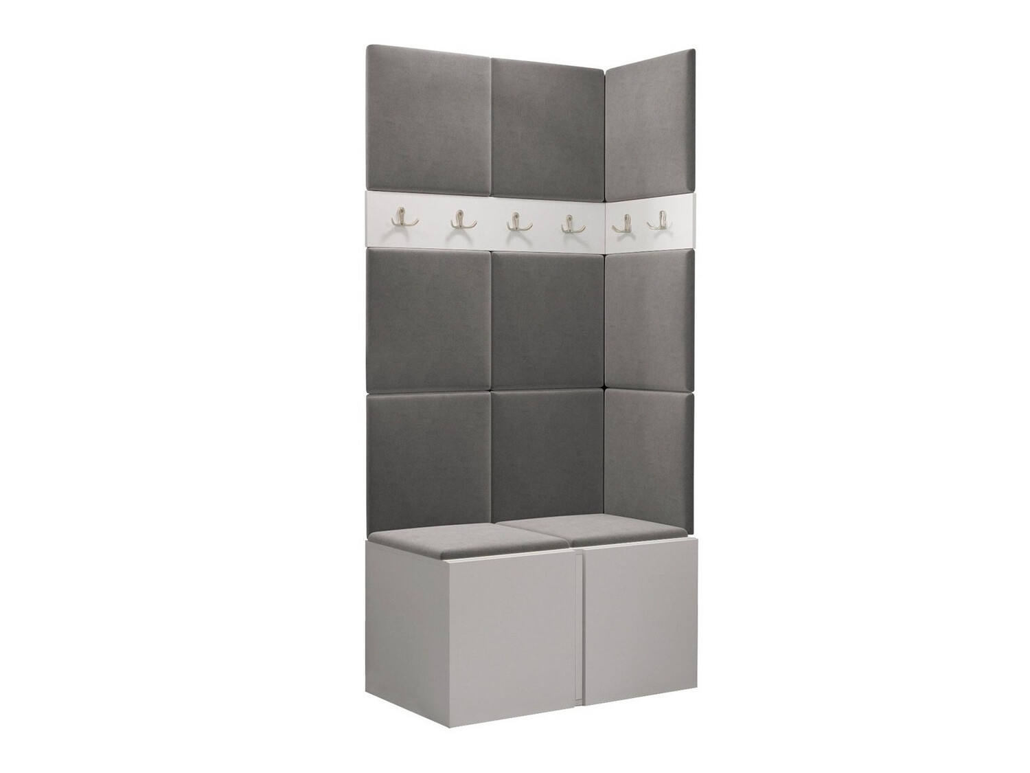 Előszoba garnitúra Pinis I (Fehér)