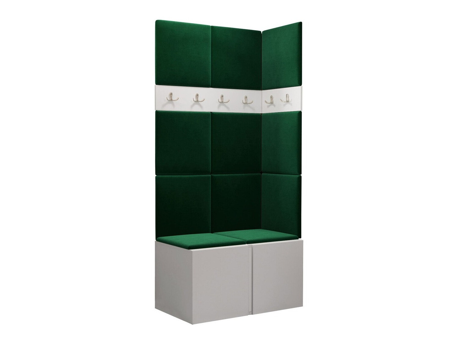 Előszoba garnitúra Pinis I (Fehér)