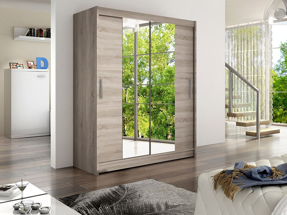 Gardróbszekrény Closico Camera II (Triufel tölgy)