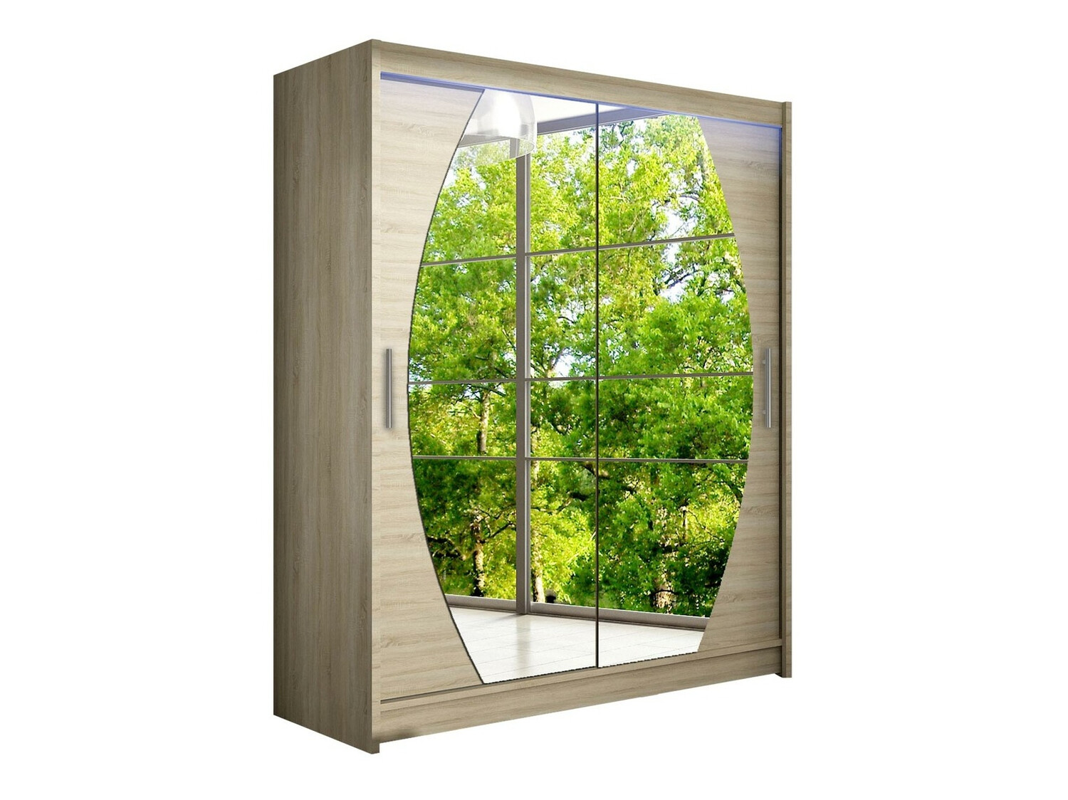 Gardróbszekrény Closico Camera VIII (Sonoma tölgy)