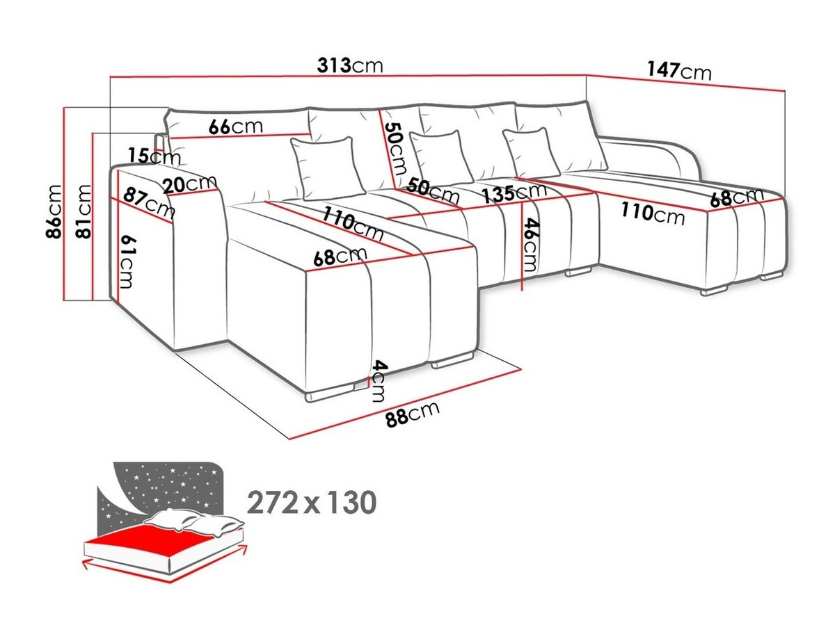 Sarokkanapé Muncie 108 (Manila 35)