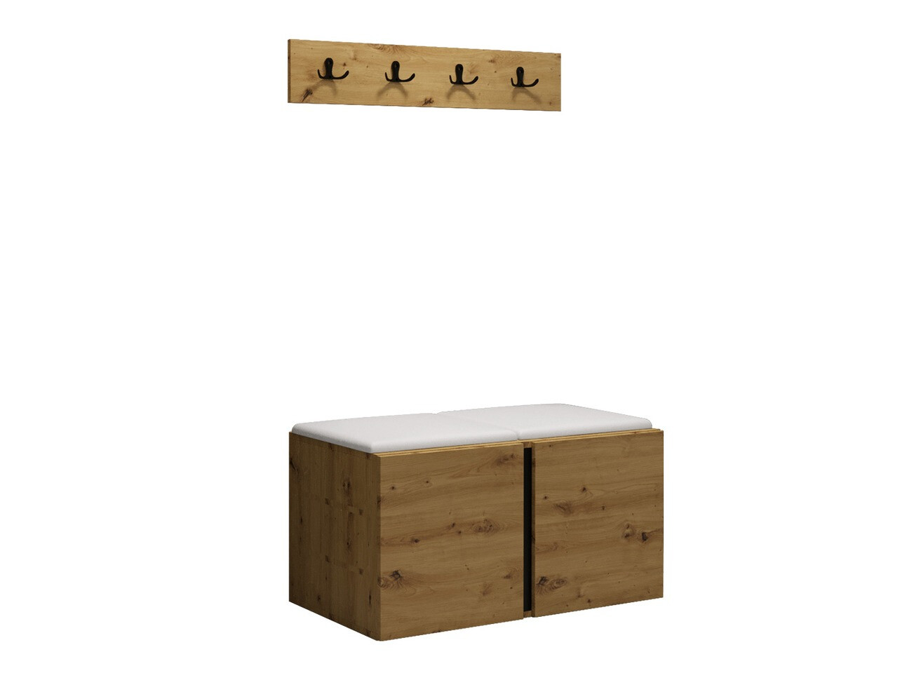 Előszoba garnitúra Pinis VI (Lágy öko-bőr 017)