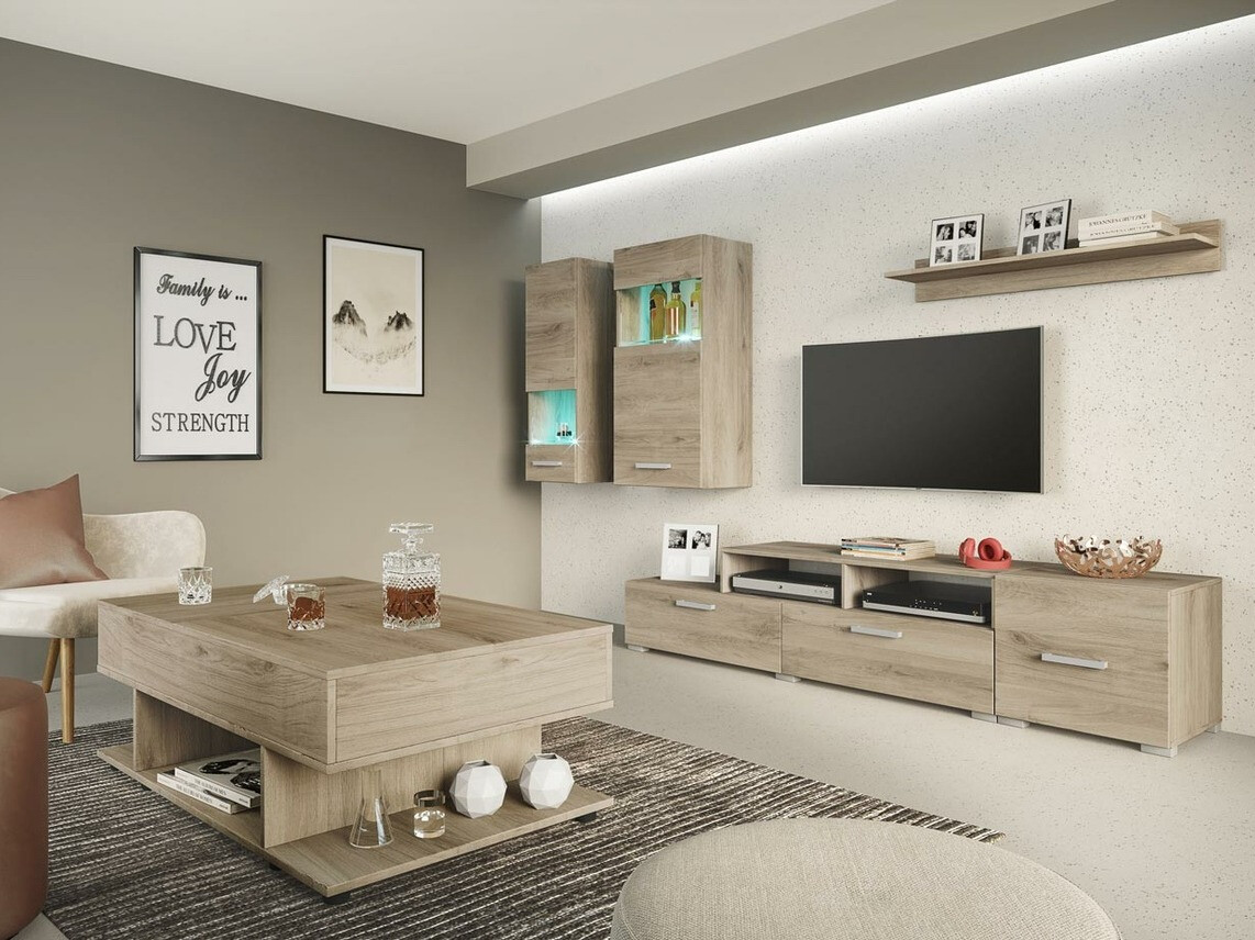 Dohányzóasztal Portland 215