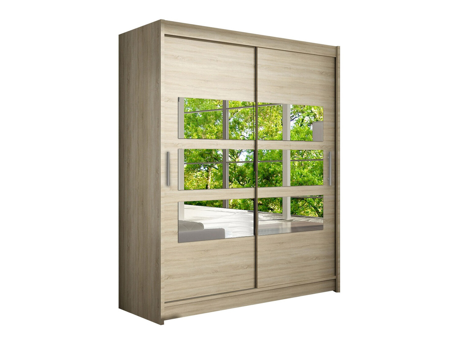 Gardróbszekrény Closico Camera VII (Sonoma tölgy)