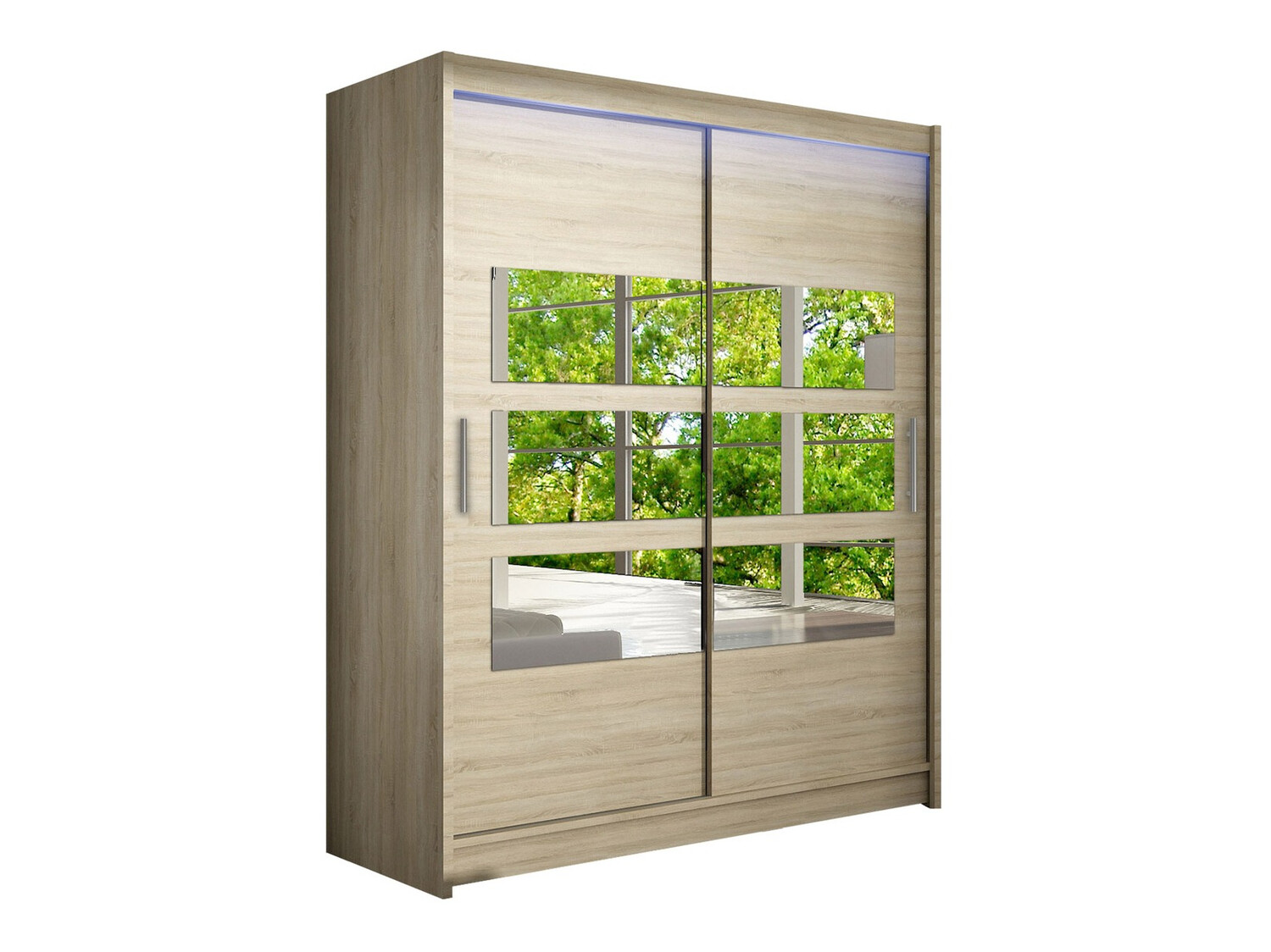 Gardróbszekrény Closico Camera VII (Sonoma tölgy)