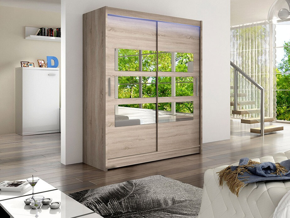 Gardróbszekrény Closico Camera VII (Triufel tölgy)