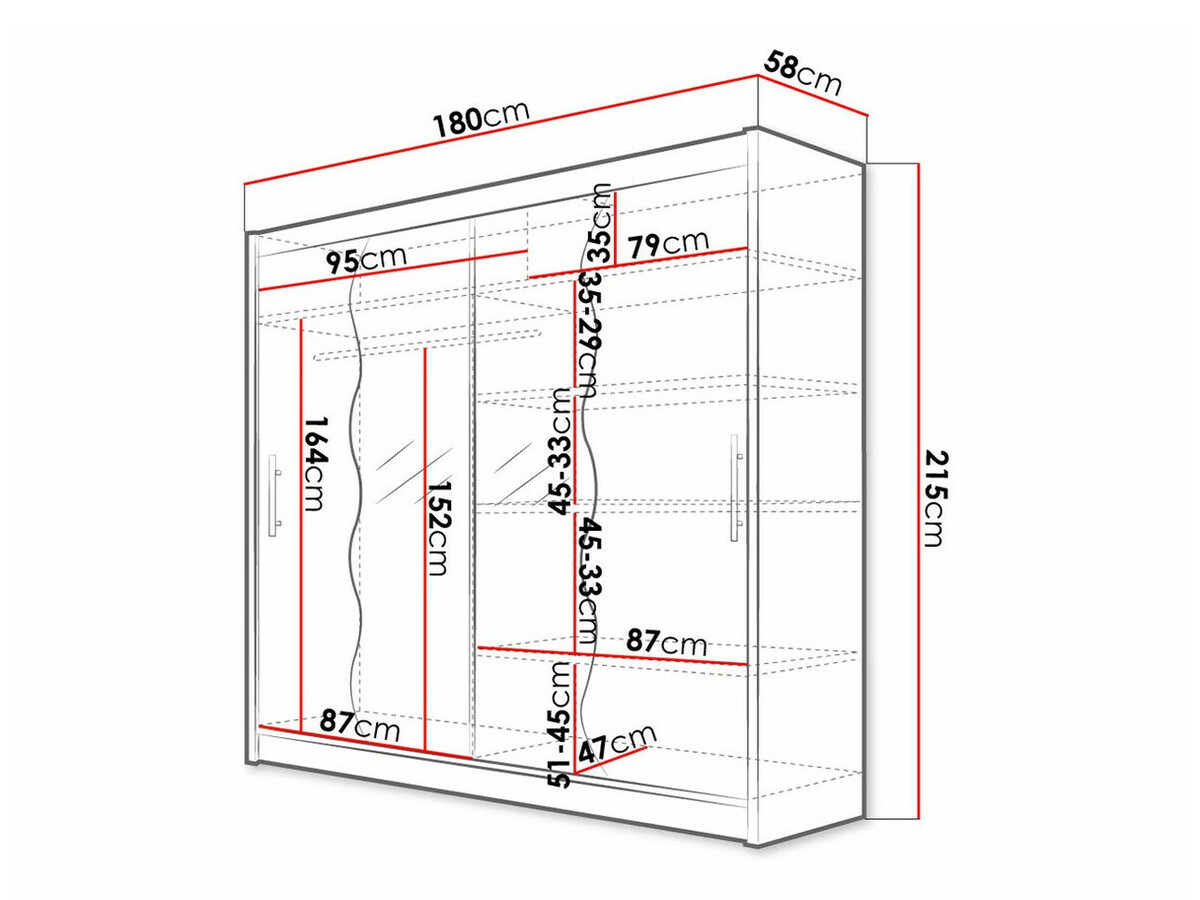 Gardróbszekrény Closico 125 (Sonoma tölgy)