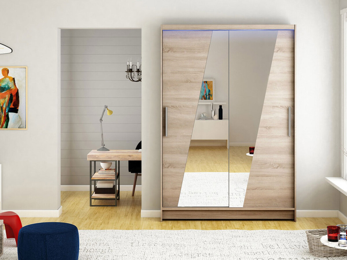 Gardróbszekrény Closico 152 (Triufel tölgy)