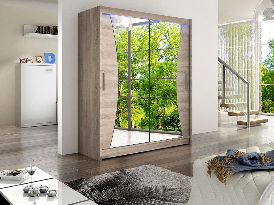 Gardróbszekrény Closico Camera IX (Triufel tölgy)