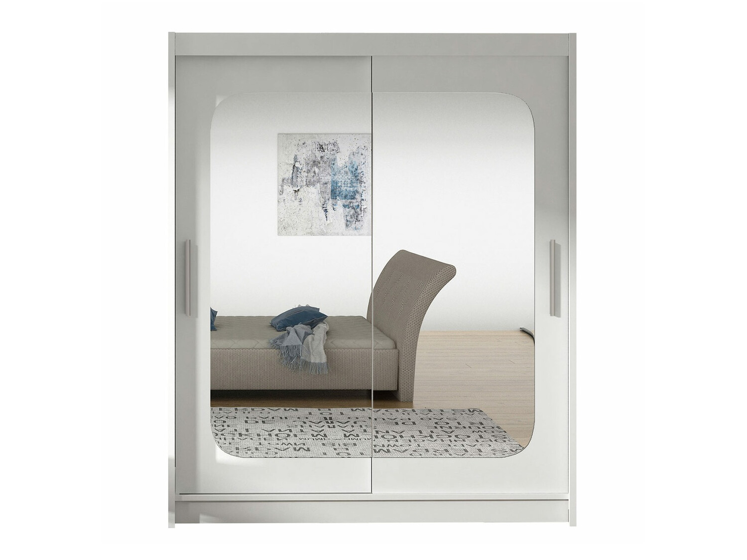 Gardróbszekrény Closico Camera XII (Fehér)