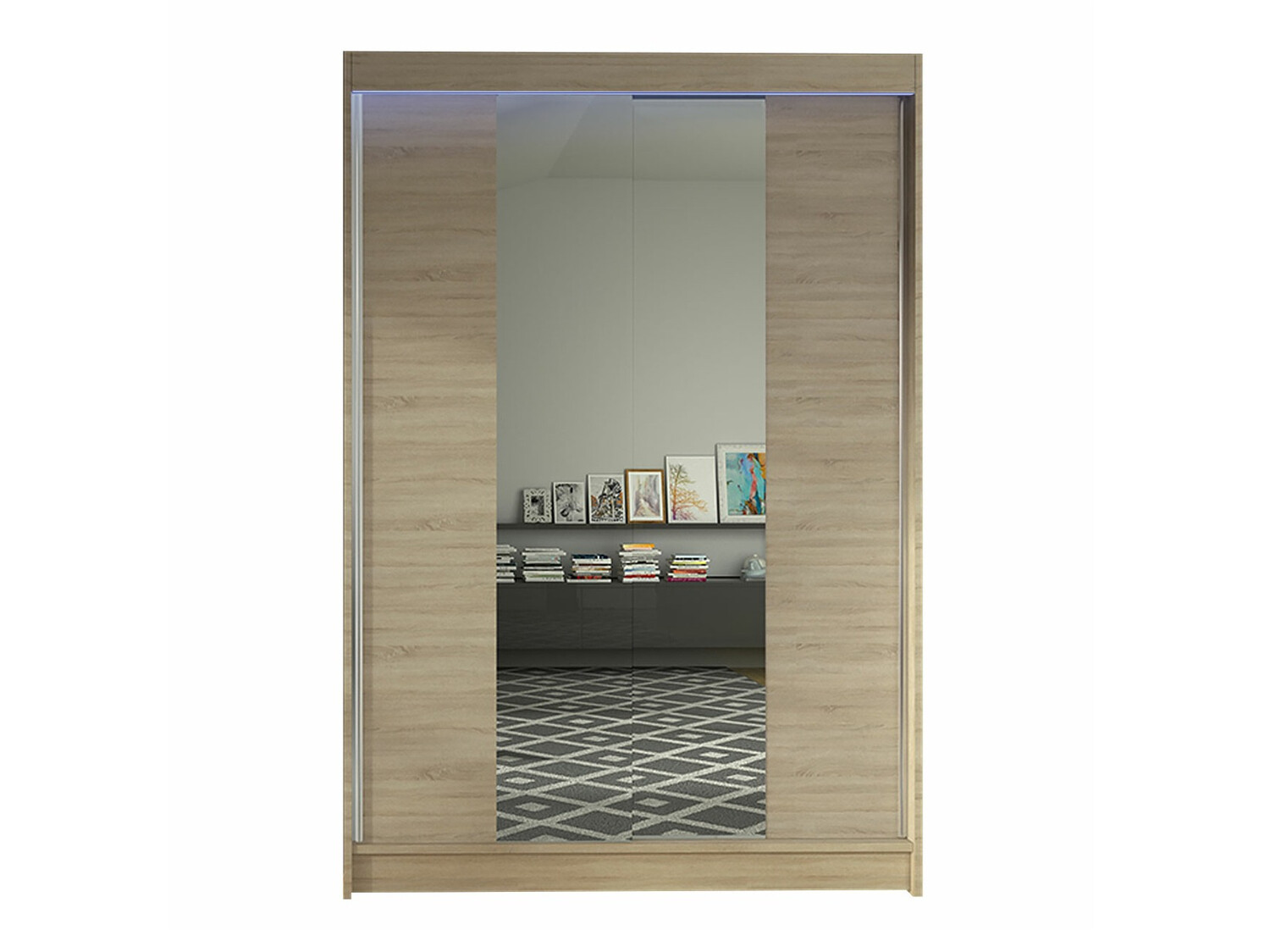 Gardróbszekrény Closico Salvor II (Sonoma tölgy)