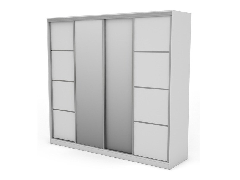 Gardróbszekrény Lexington 150 (Fehér)