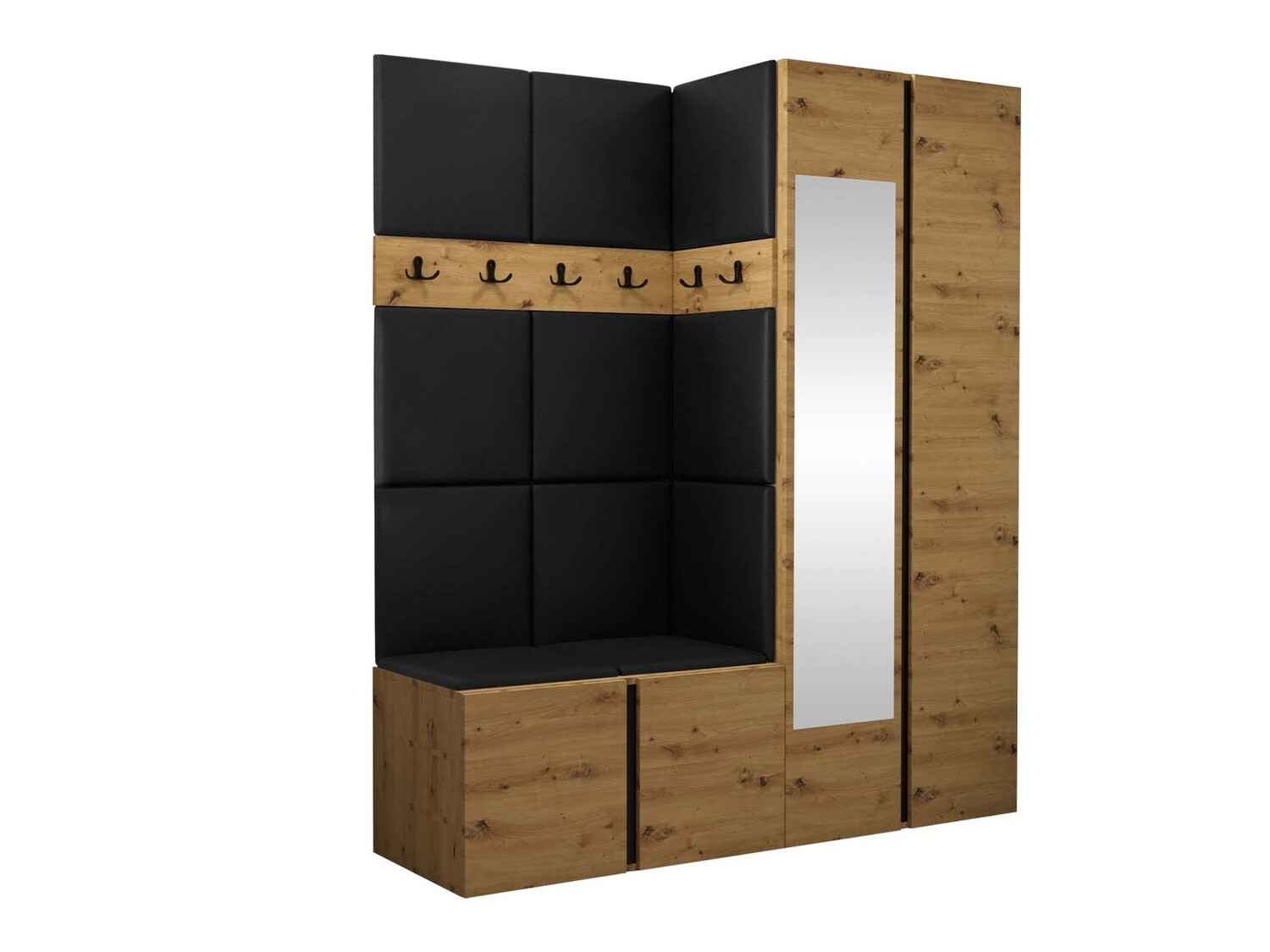 Előszoba garnitúra Hartford 278 (Öko bőr Soft 011)